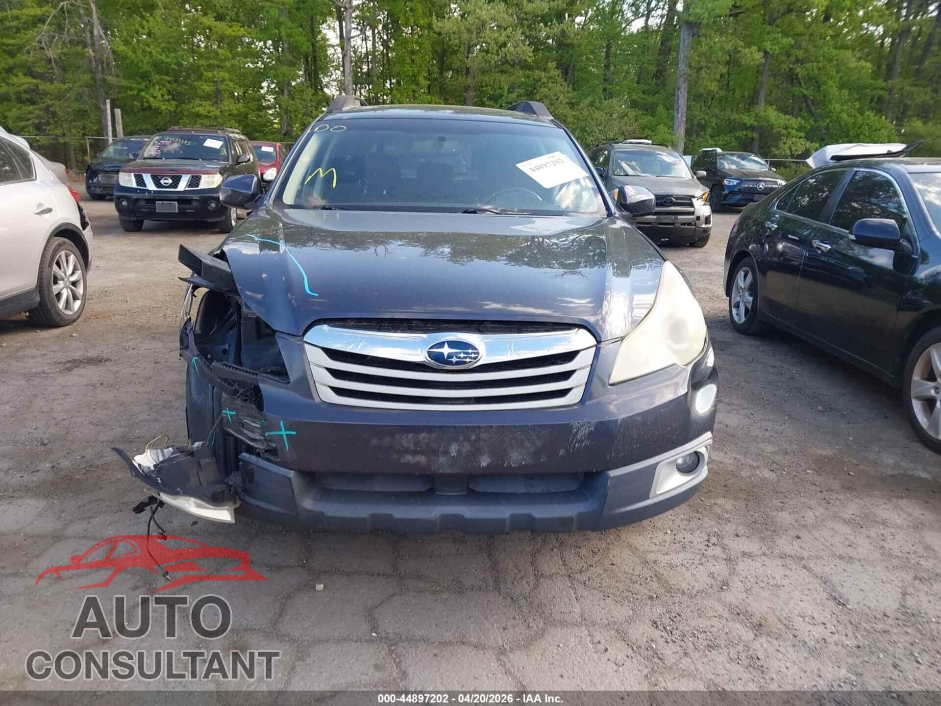 SUBARU OUTBACK 2011 - 4S4BRBGC2B3318323