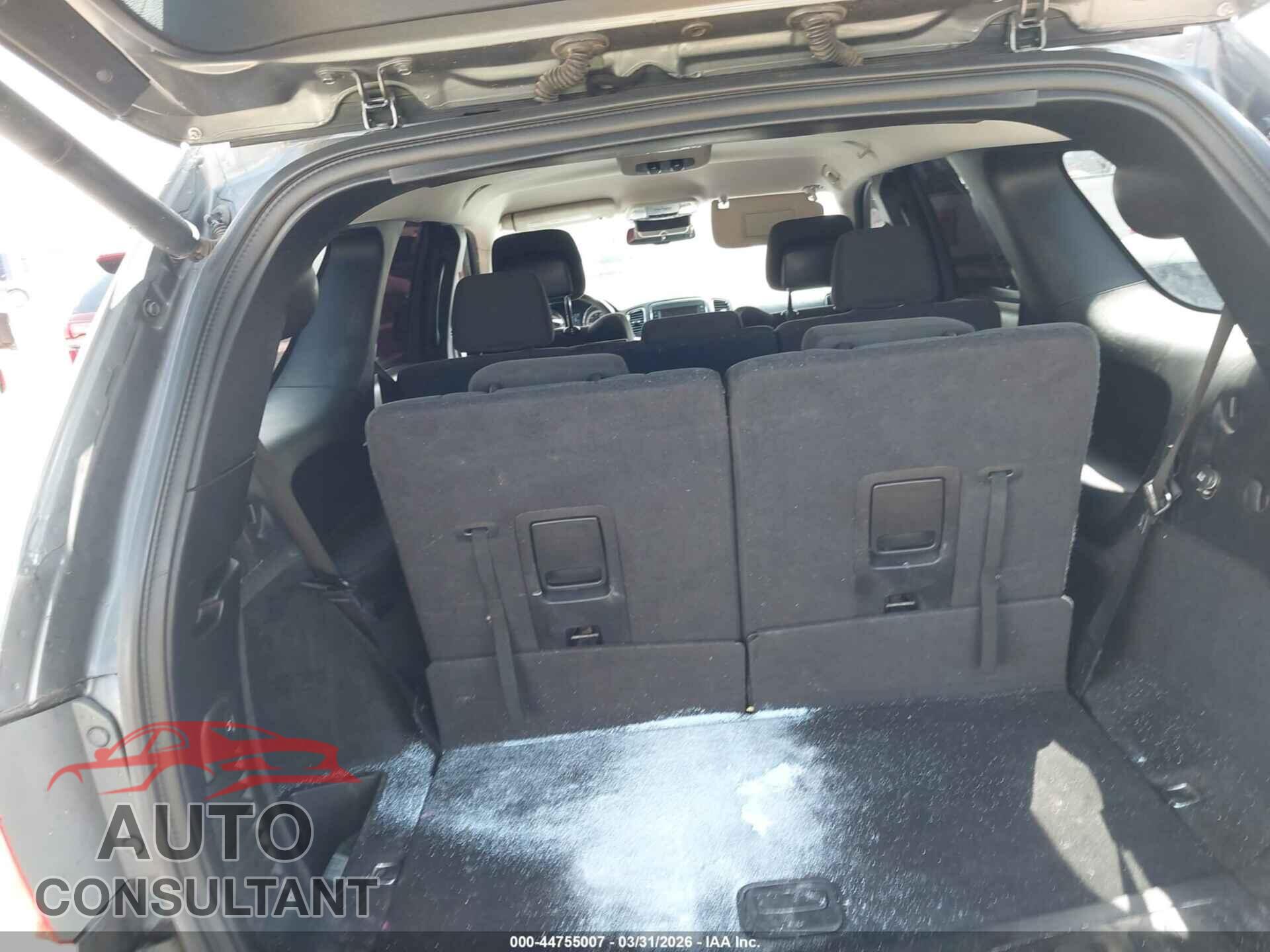 DODGE DURANGO 2012 - 1C4RDJDG3CC144587