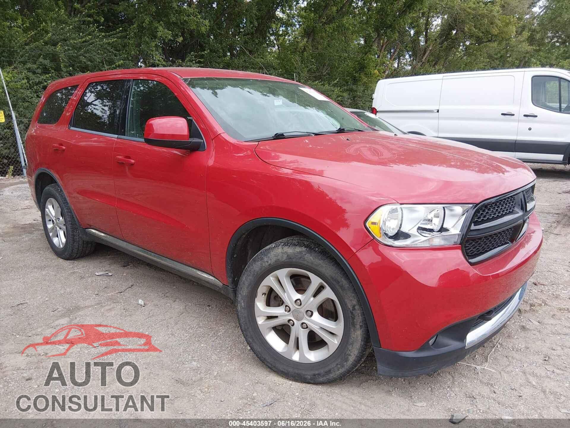 DODGE DURANGO 2013 - 1C4SDJFT8DC670002