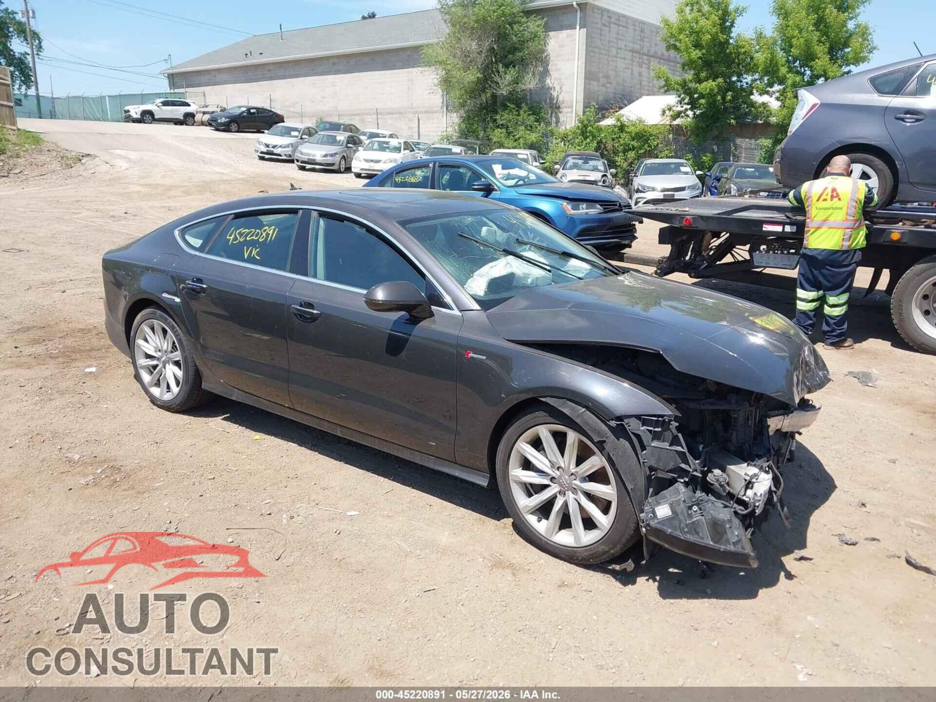 AUDI A7 2012 - WAU2GAFC7CN169397