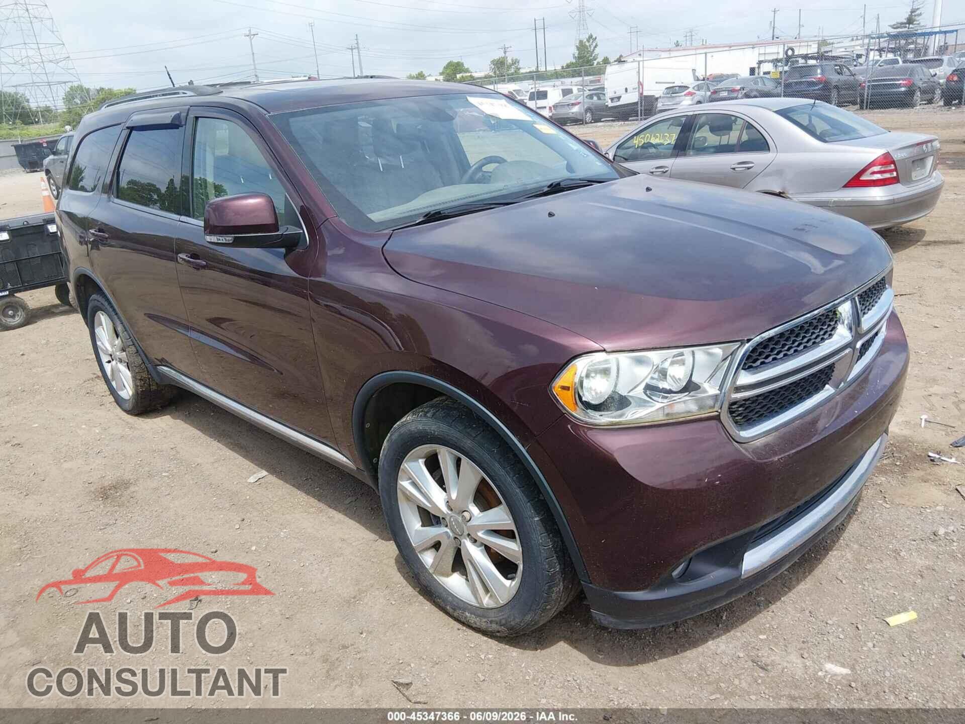 DODGE DURANGO 2012 - 1C4RDJDG6CC336926