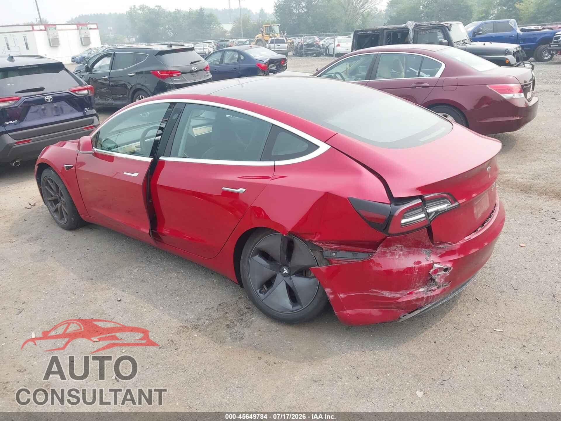 TESLA MODEL 3 2018 - 5YJ3E1EA6JF122970