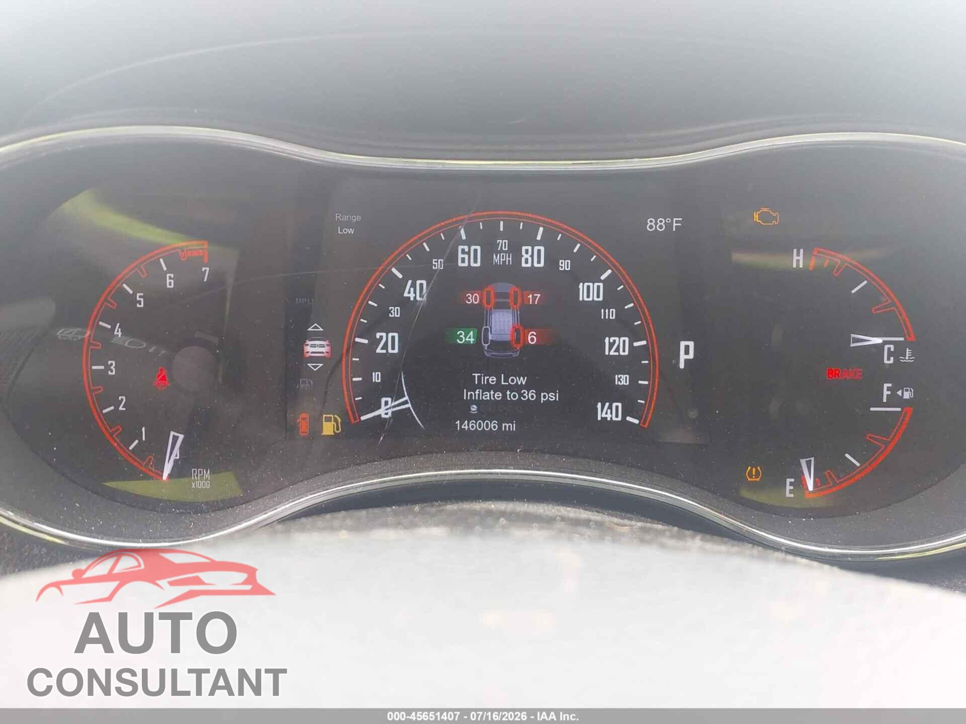 DODGE DURANGO 2014 - 1C4RDJAG1EC562976