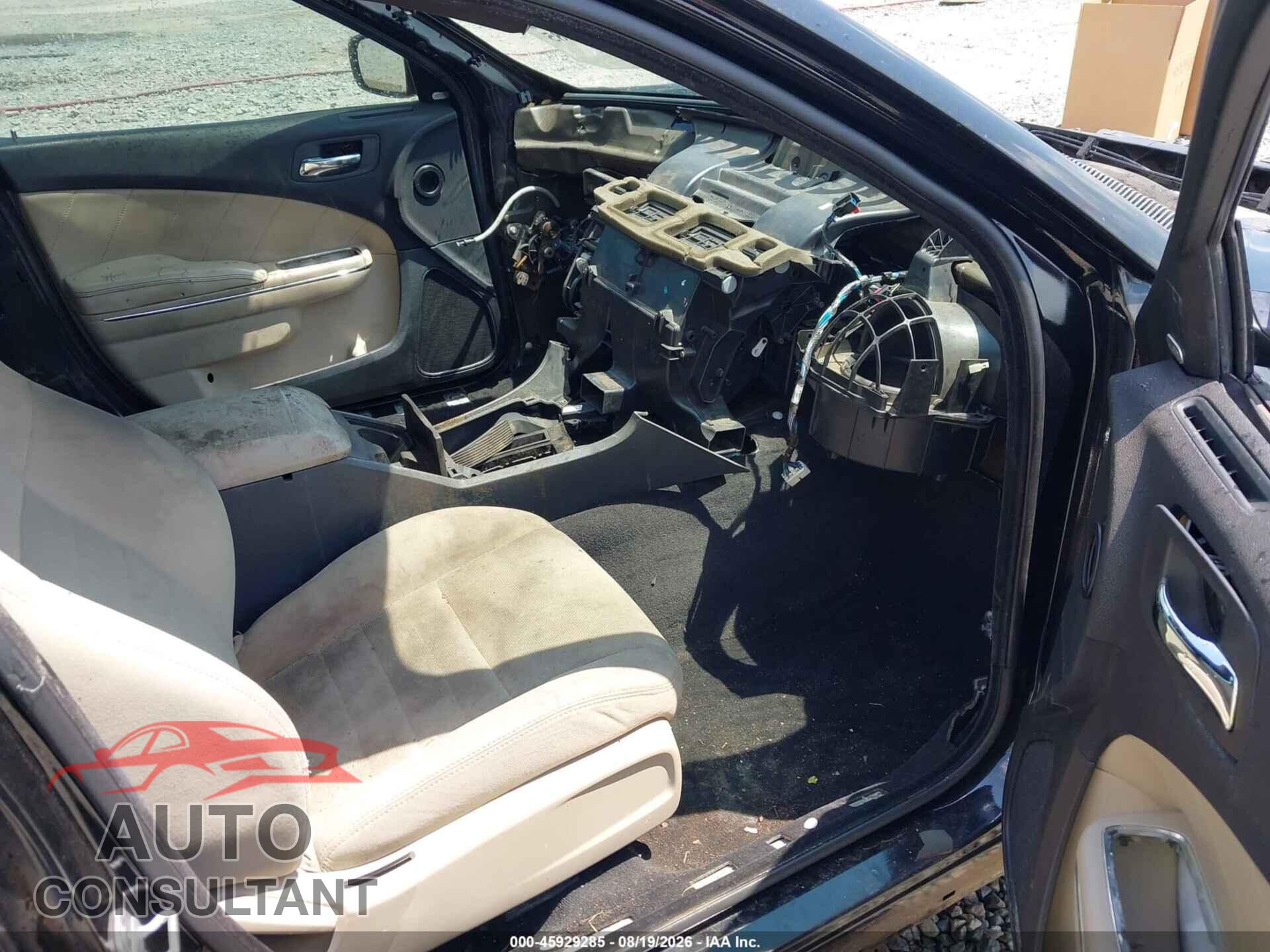 DODGE CHARGER 2012 - 2C3CDXDT5CH195919