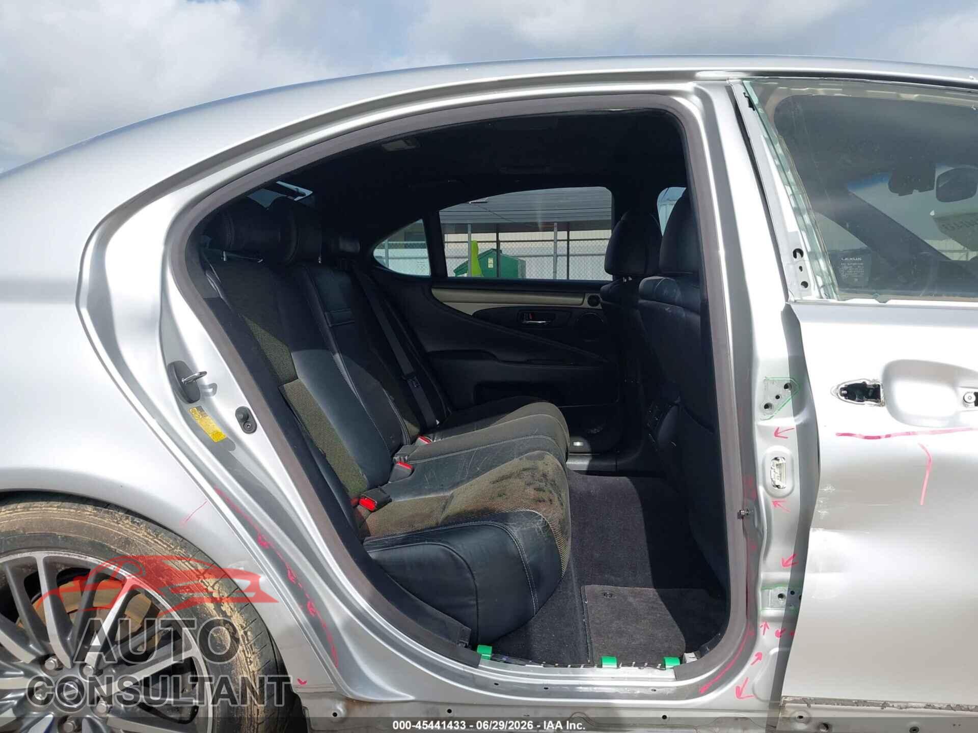 LEXUS LS 460 2013 - JTHBL5EF6D5114716