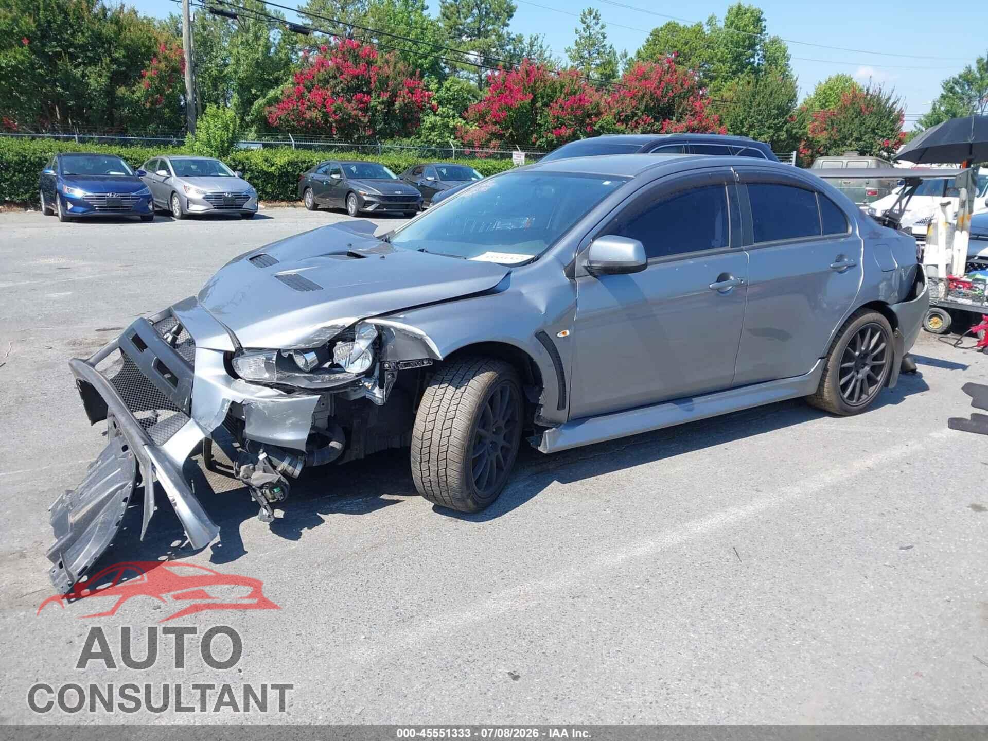 MITSUBISHI LANCER EVOLUTION 2014 - JA32W8FV9EU021825