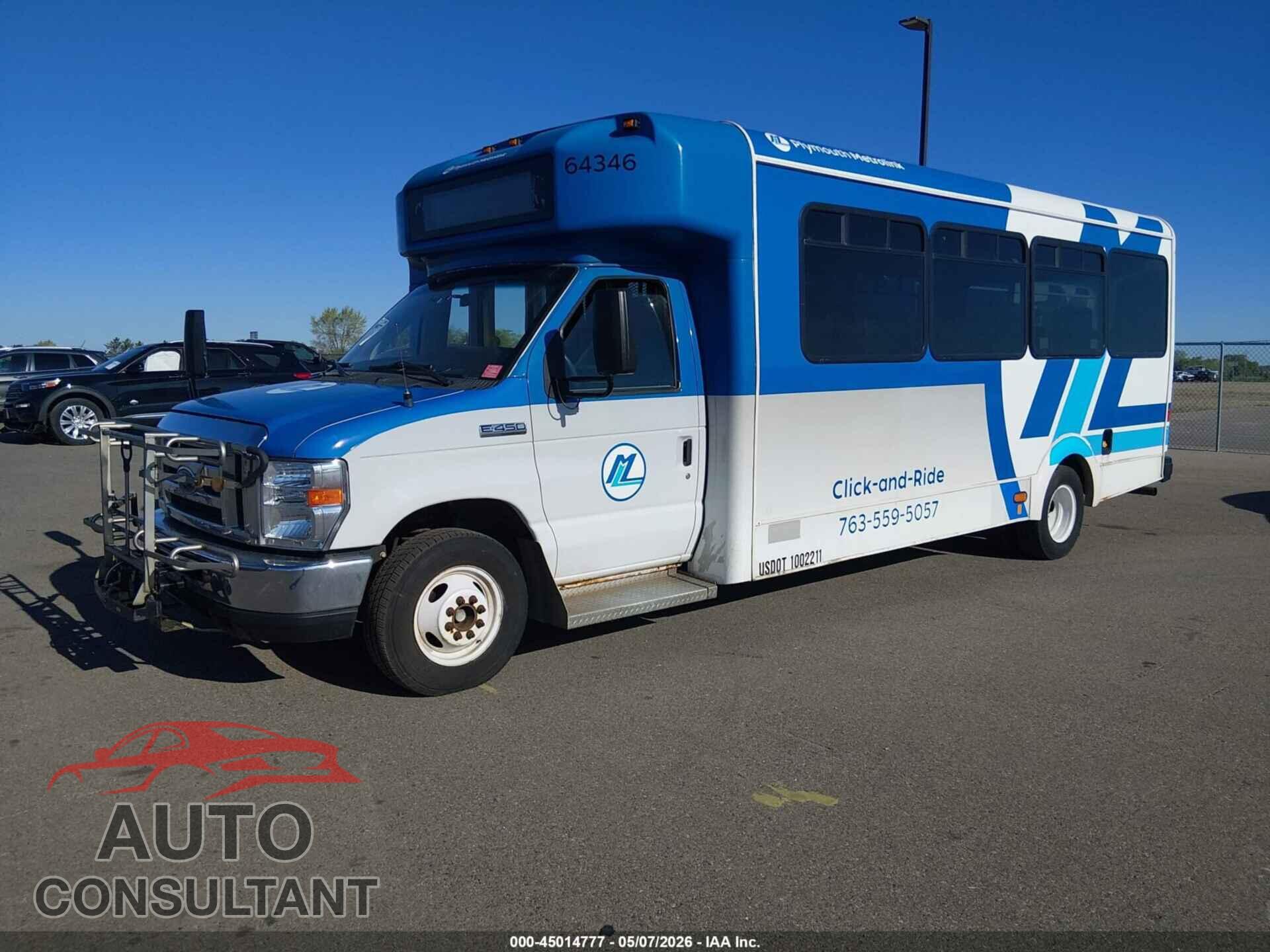 FORD E-450 CUTAWAY 2017 - 1FDFE4FS5HDC78808