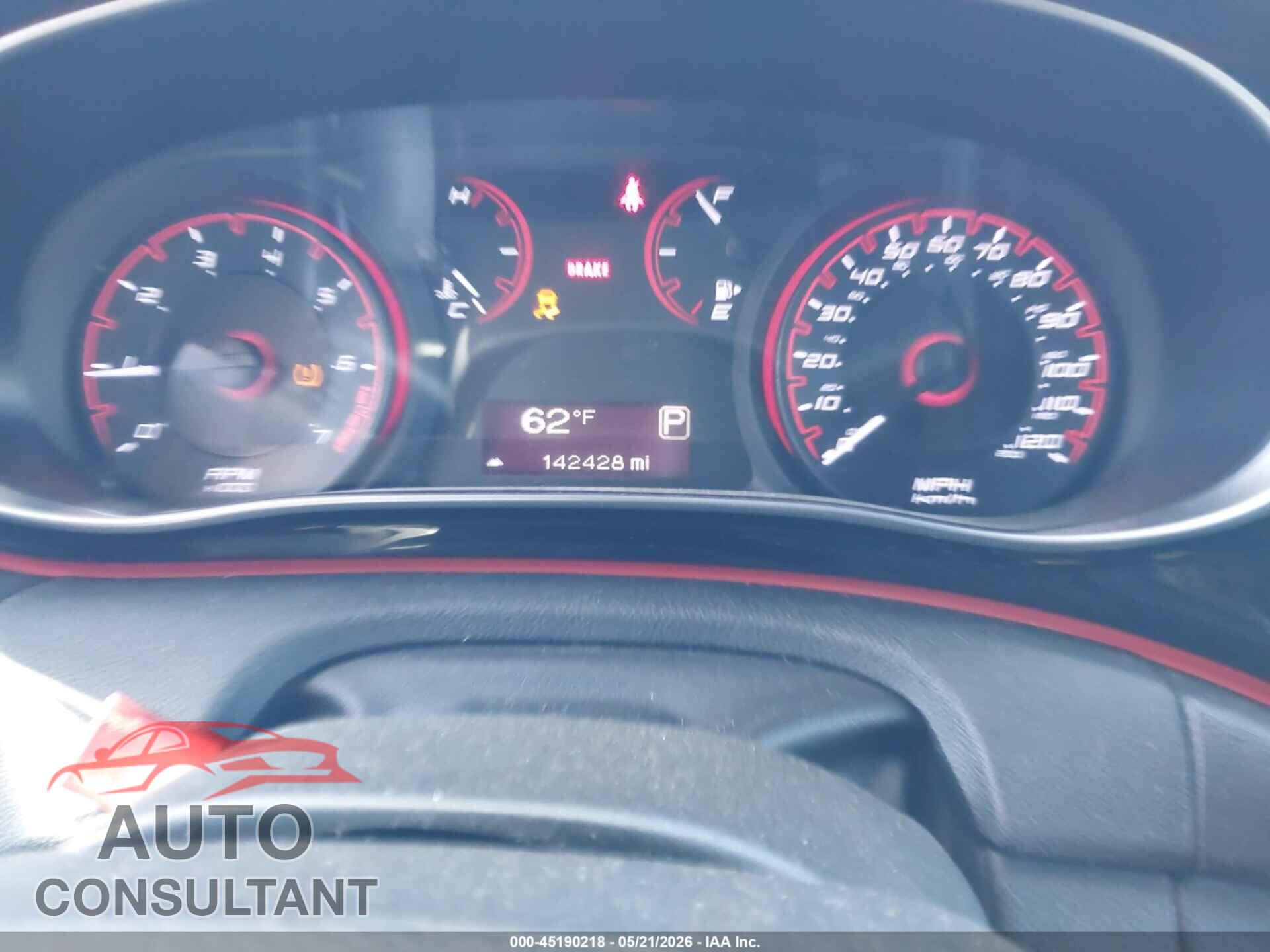 DODGE DART 2015 - 1C3CDFBB8FD165366