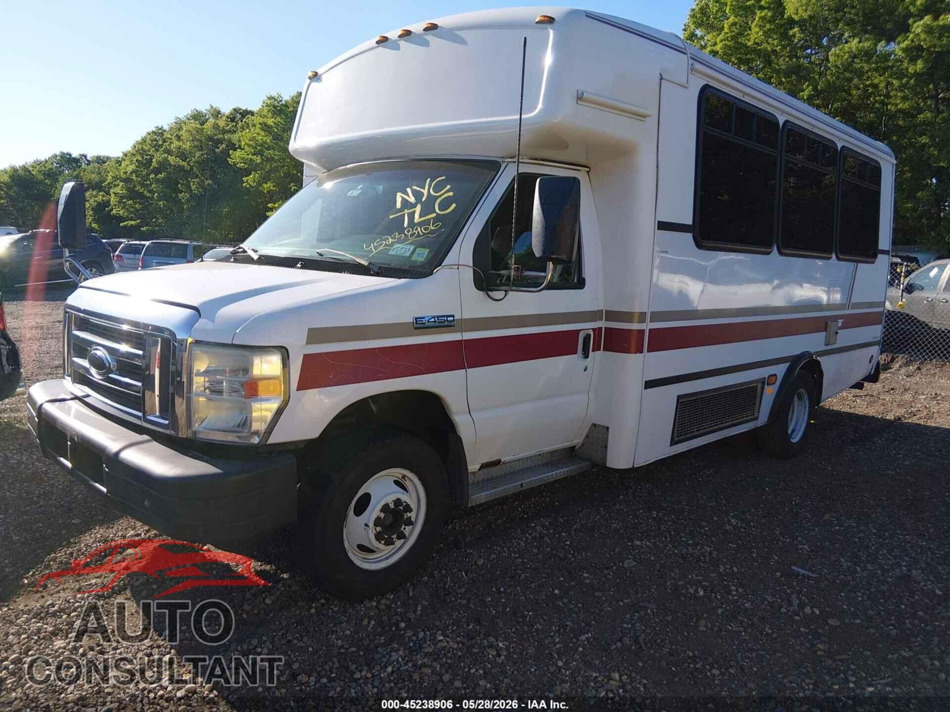 FORD E-450 CUTAWAY 2012 - 1FDFE4FS5CDA29014