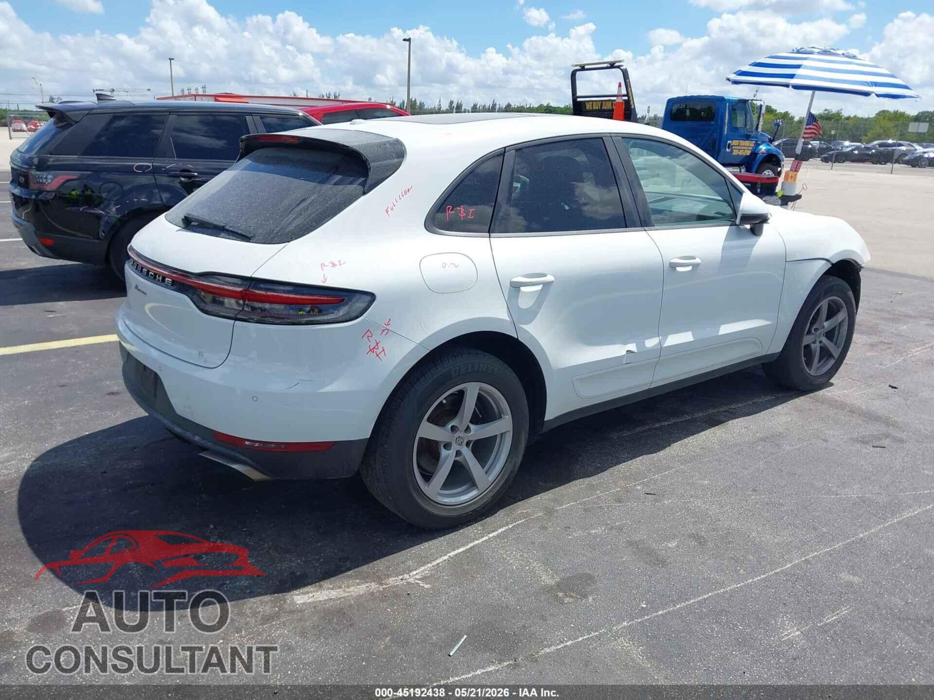 PORSCHE MACAN 2019 - WP1AA2A54KLB00545