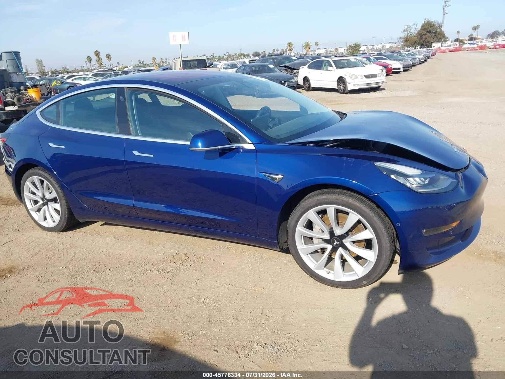 TESLA MODEL 3 2018 - 5YJ3E1EA9JF020403
