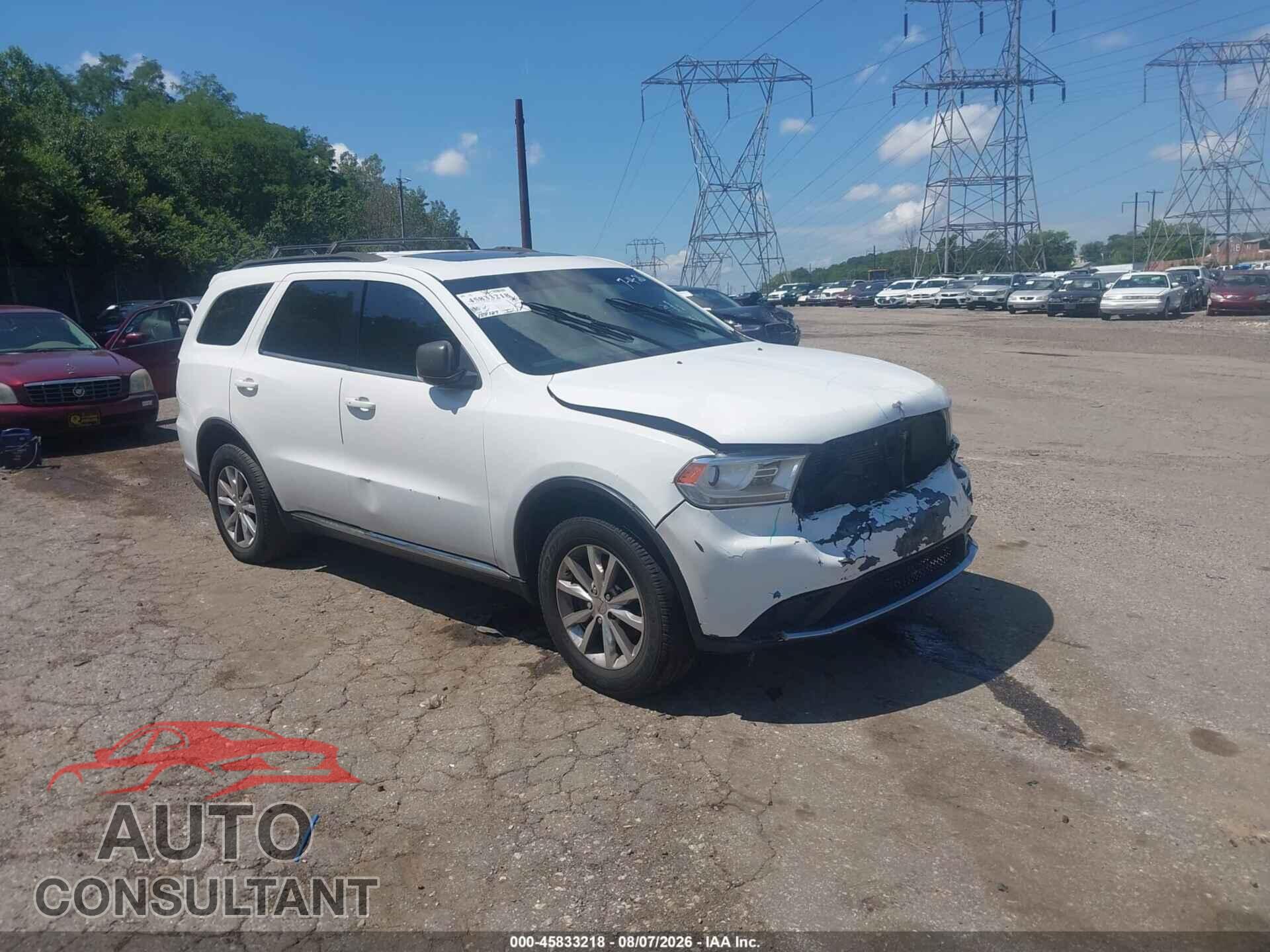 DODGE DURANGO 2014 - 1C4RDJDGXEC449992
