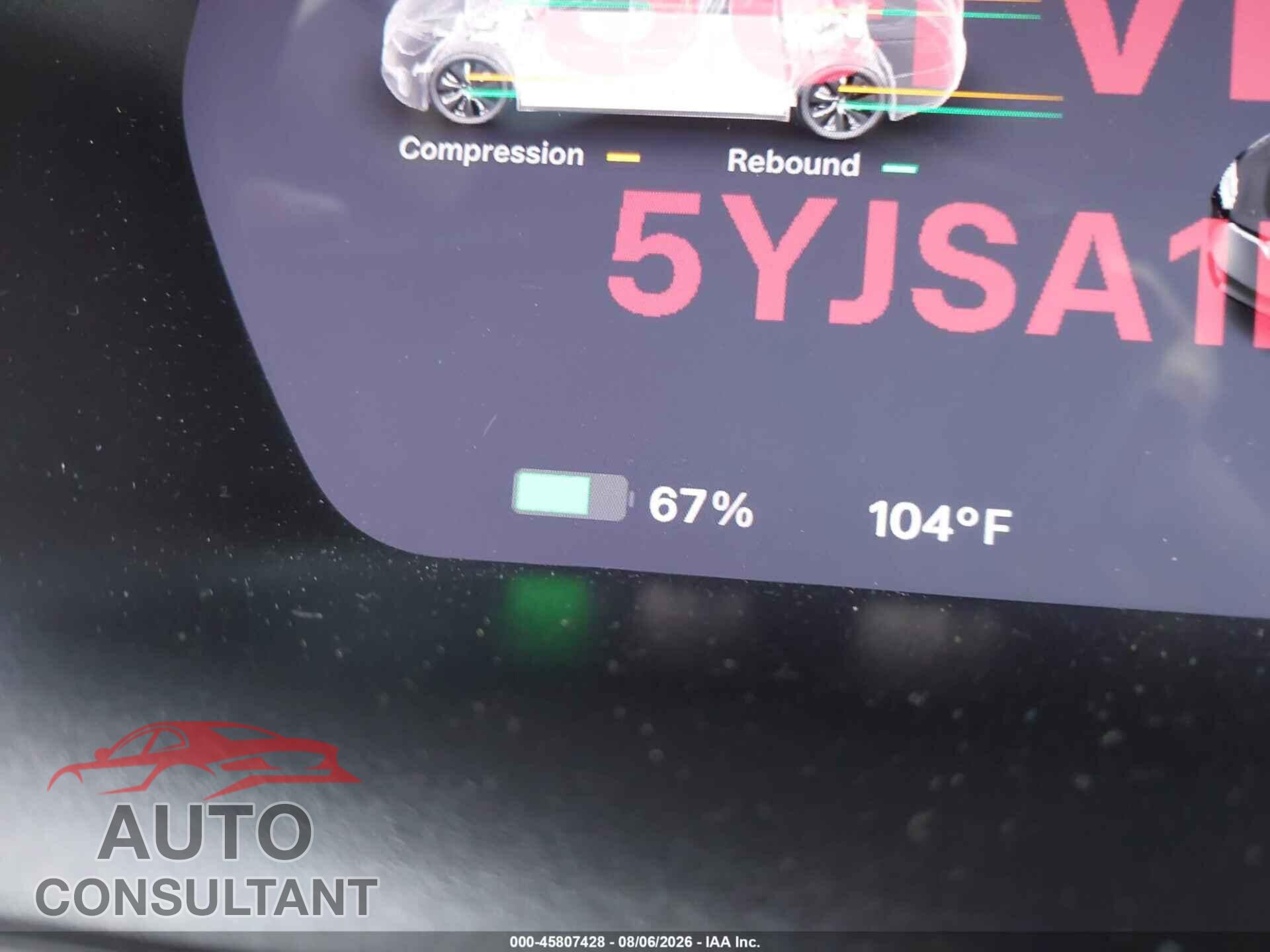 TESLA MODEL S 2020 - 5YJSA1E29LF408802