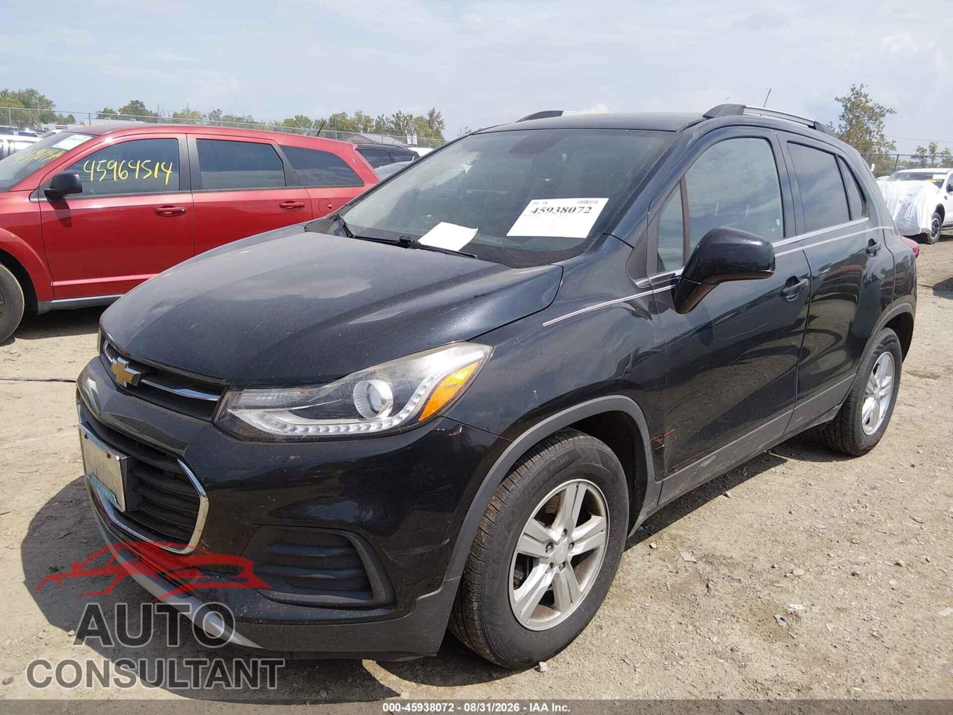 CHEVROLET TRAX 2017 - 3GNCJLSB3HL240675