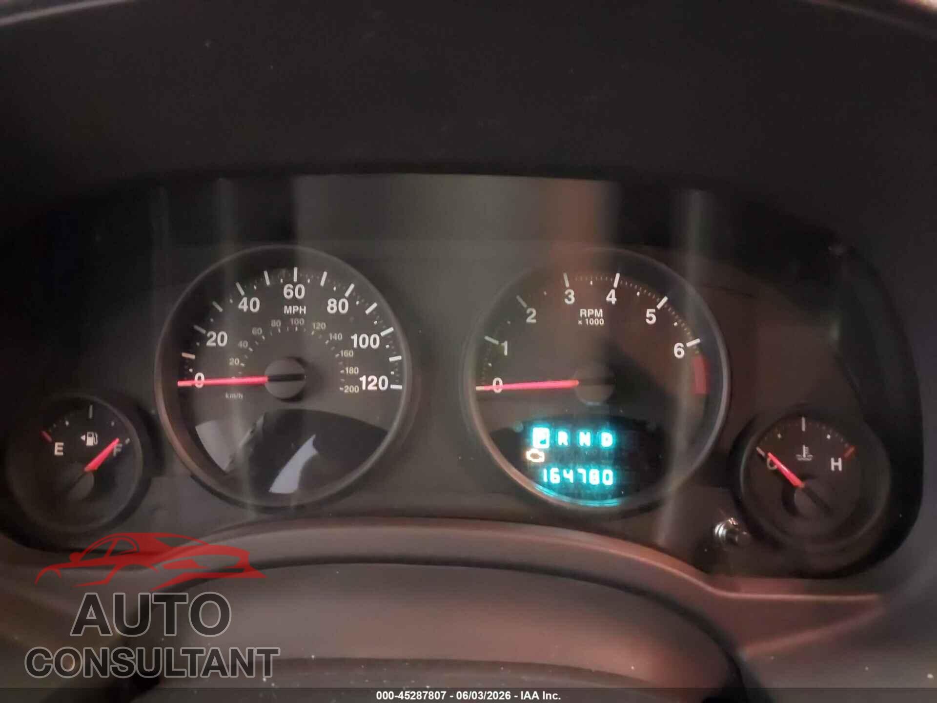 JEEP COMPASS 2011 - 1J4NF1FB6BD164751