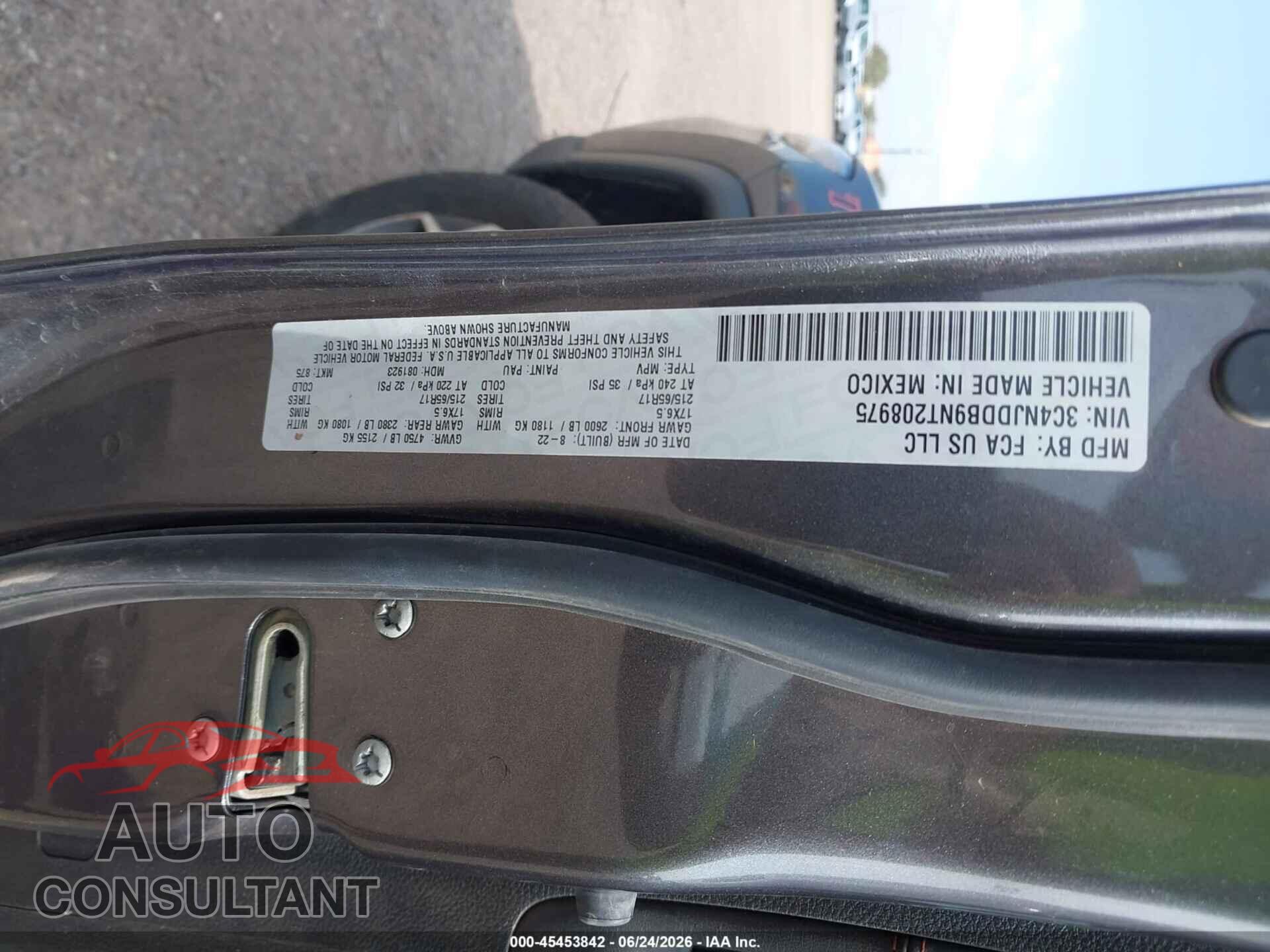 JEEP COMPASS 2022 - 3C4NJDDB9NT208975