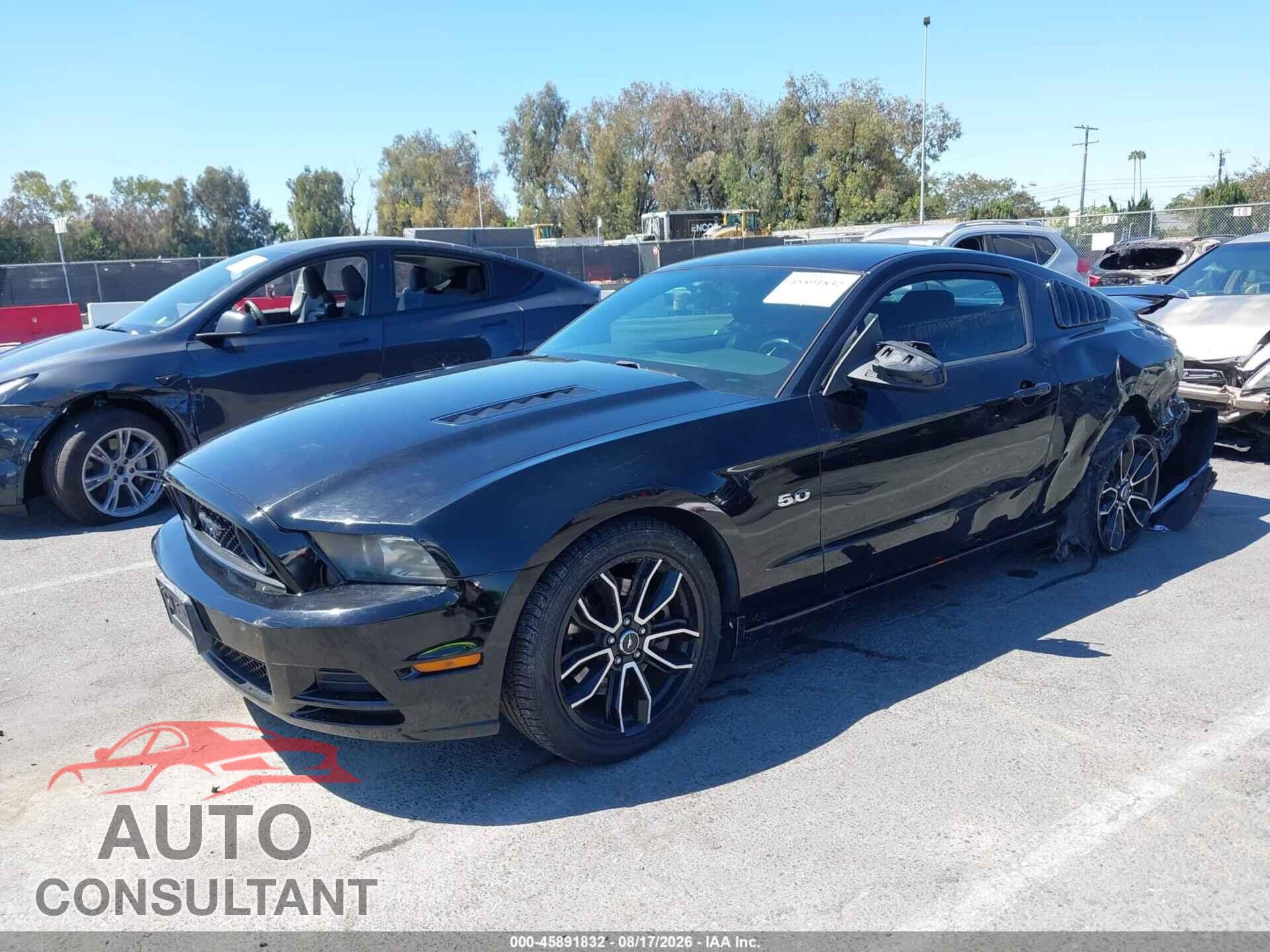 FORD MUSTANG 2014 - 1ZVBP8CF0E5310028