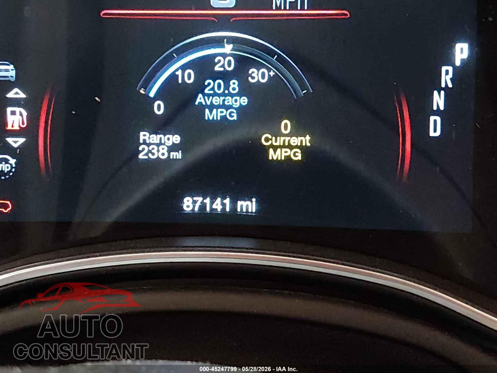 DODGE DURANGO 2019 - 1C4RDJAG2KC744438