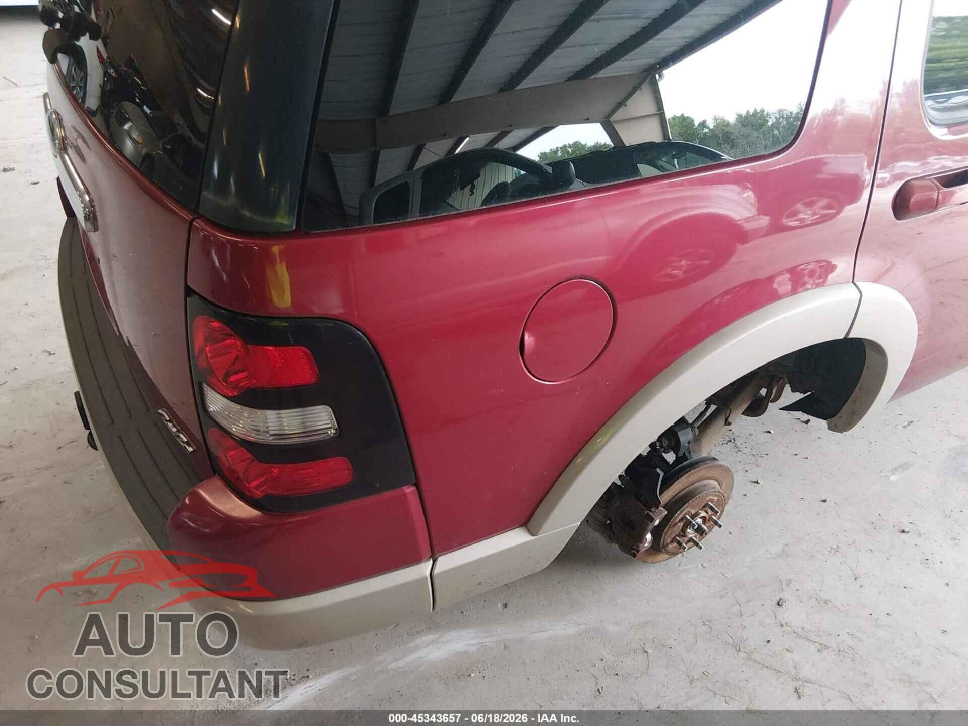 FORD EXPLORER 2010 - 1FMEU7EE8AUA03645