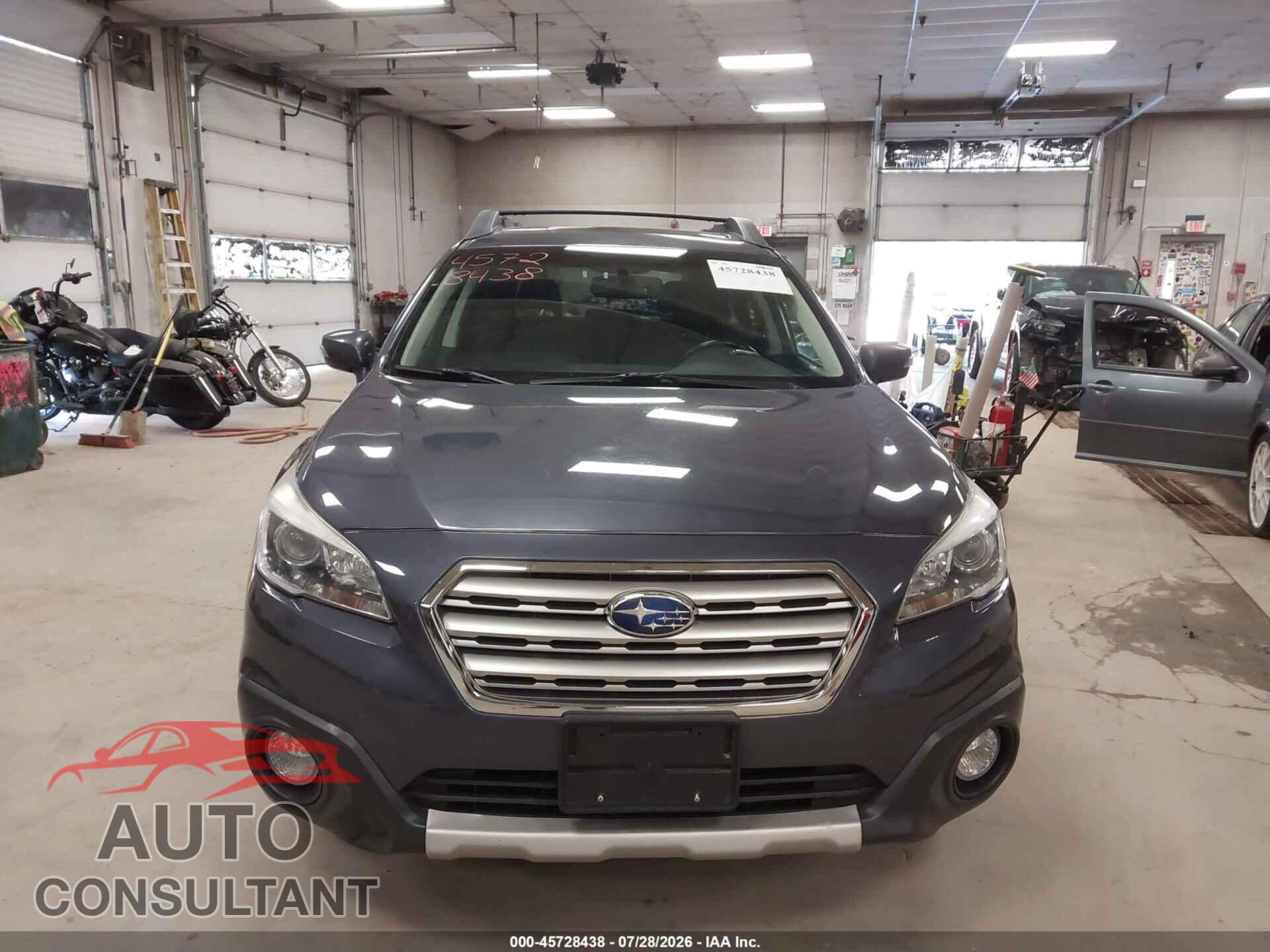 SUBARU OUTBACK 2016 - 4S4BSALC8G3309444