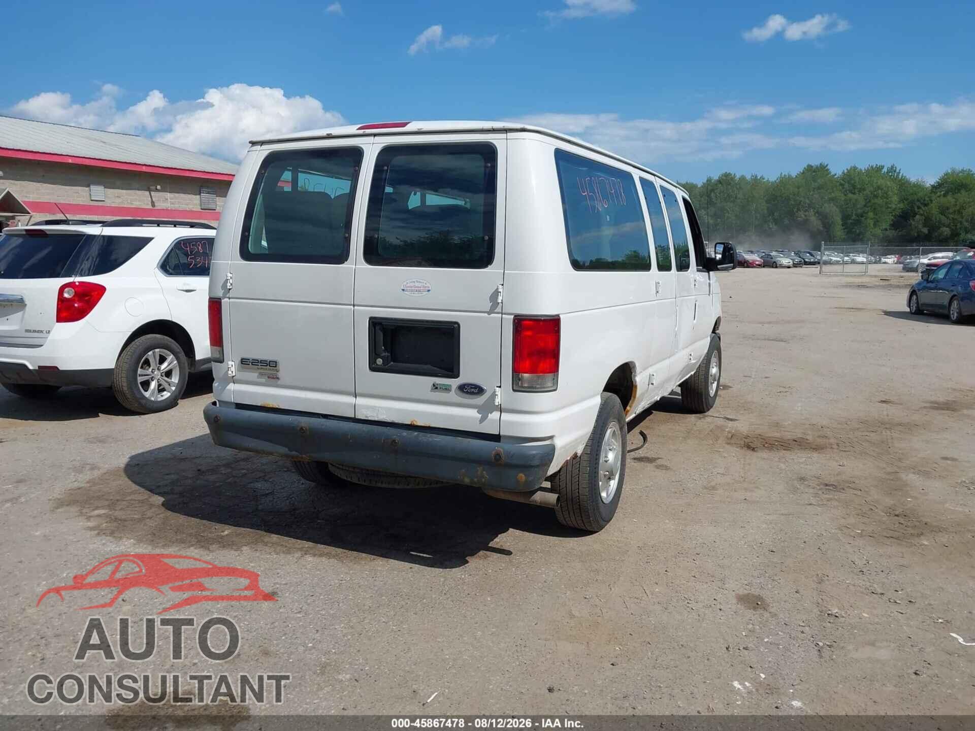 FORD E-250 2013 - 1FTNE2EW1DDB16399