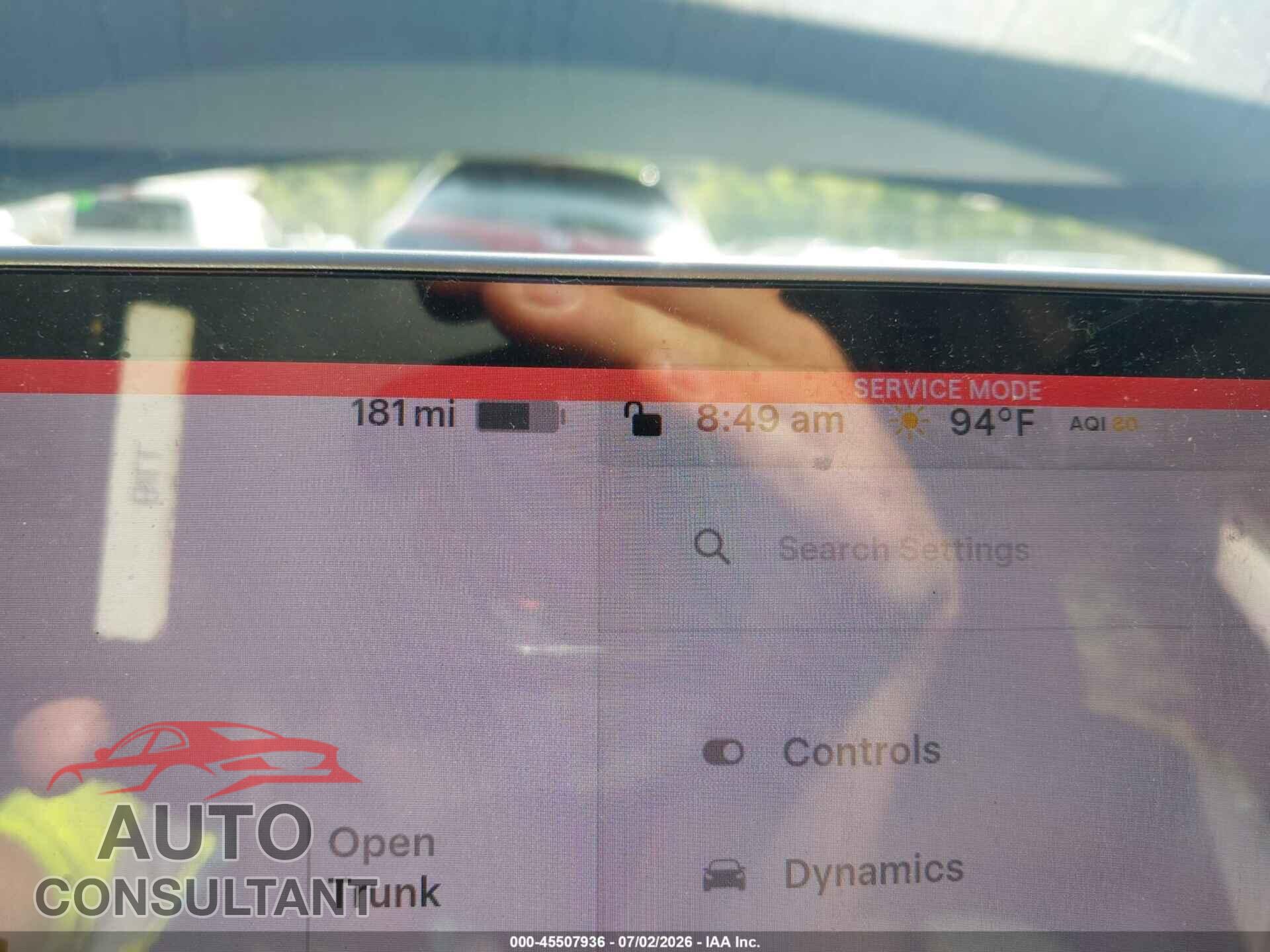 TESLA MODEL 3 2018 - 5YJ3E1EA9JF023625