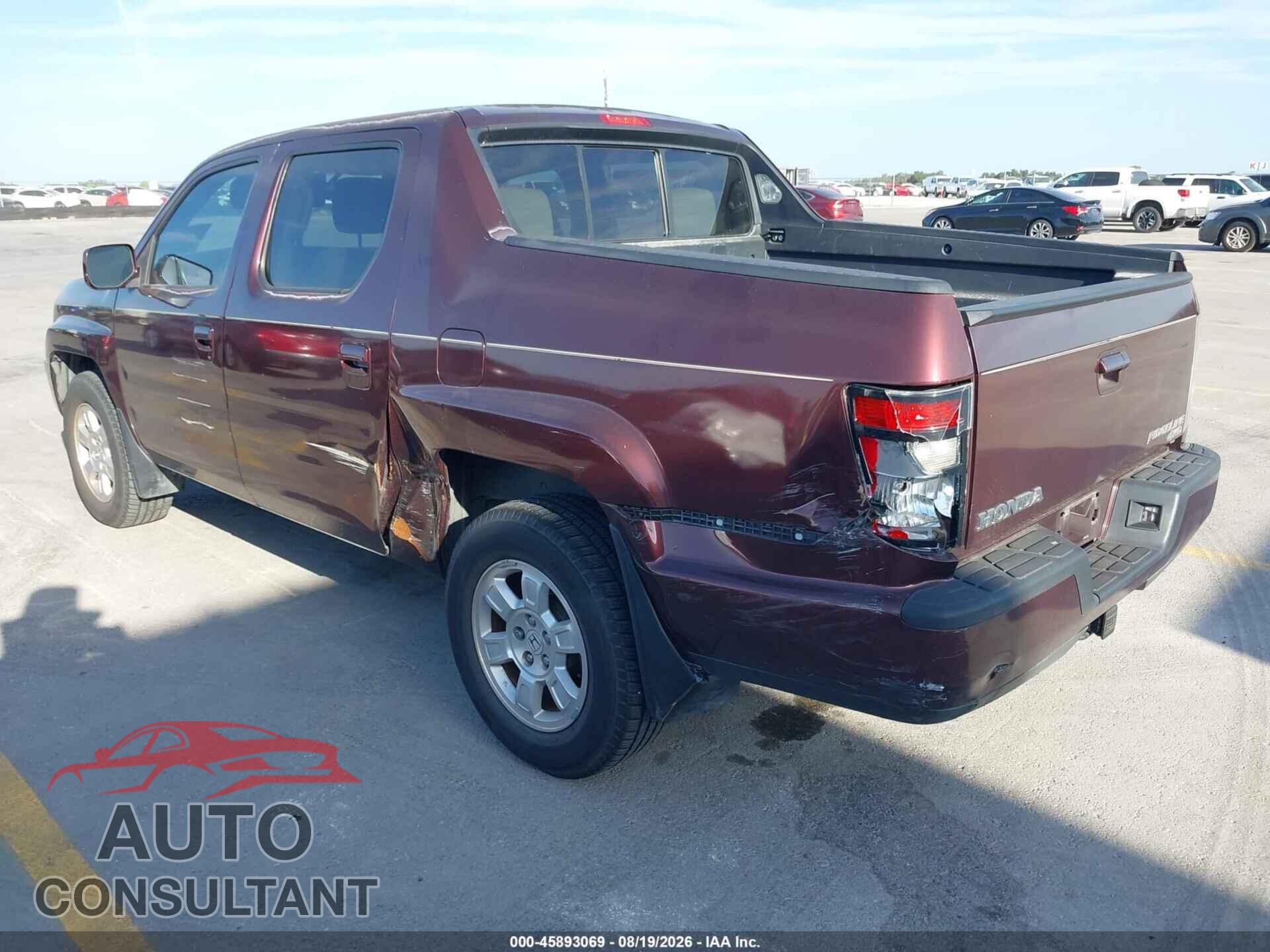 HONDA RIDGELINE 2013 - 5FPYK1F47DB002162