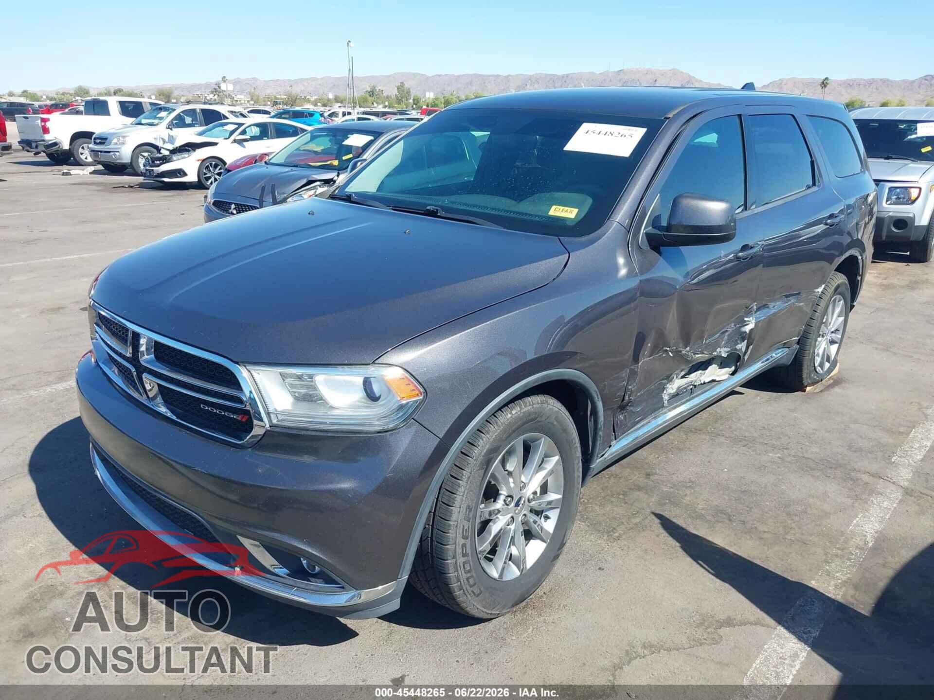 DODGE DURANGO 2017 - 1C4RDHAG3HC680637