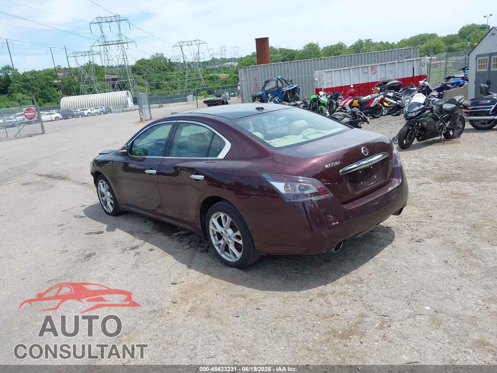 NISSAN MAXIMA 2014 - 1N4AA5AP1EC472293