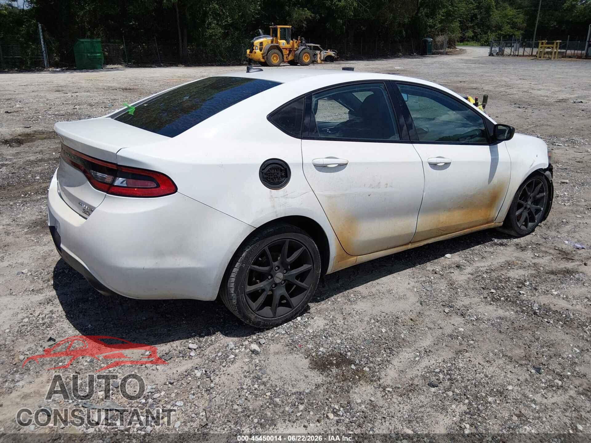 DODGE DART 2014 - 1C3CDFBB2ED907257