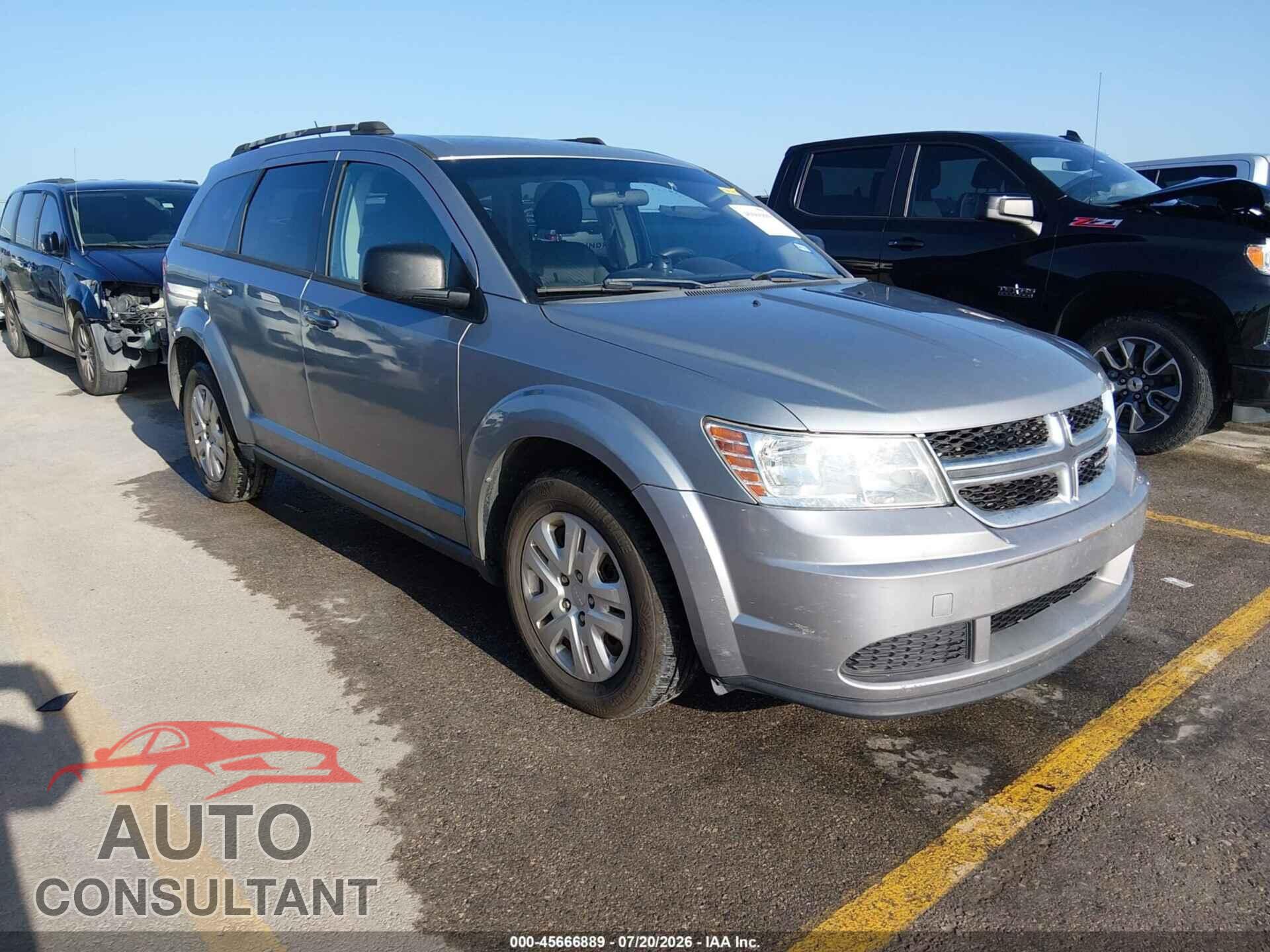 DODGE JOURNEY 2017 - 3C4PDCAB2HT701643