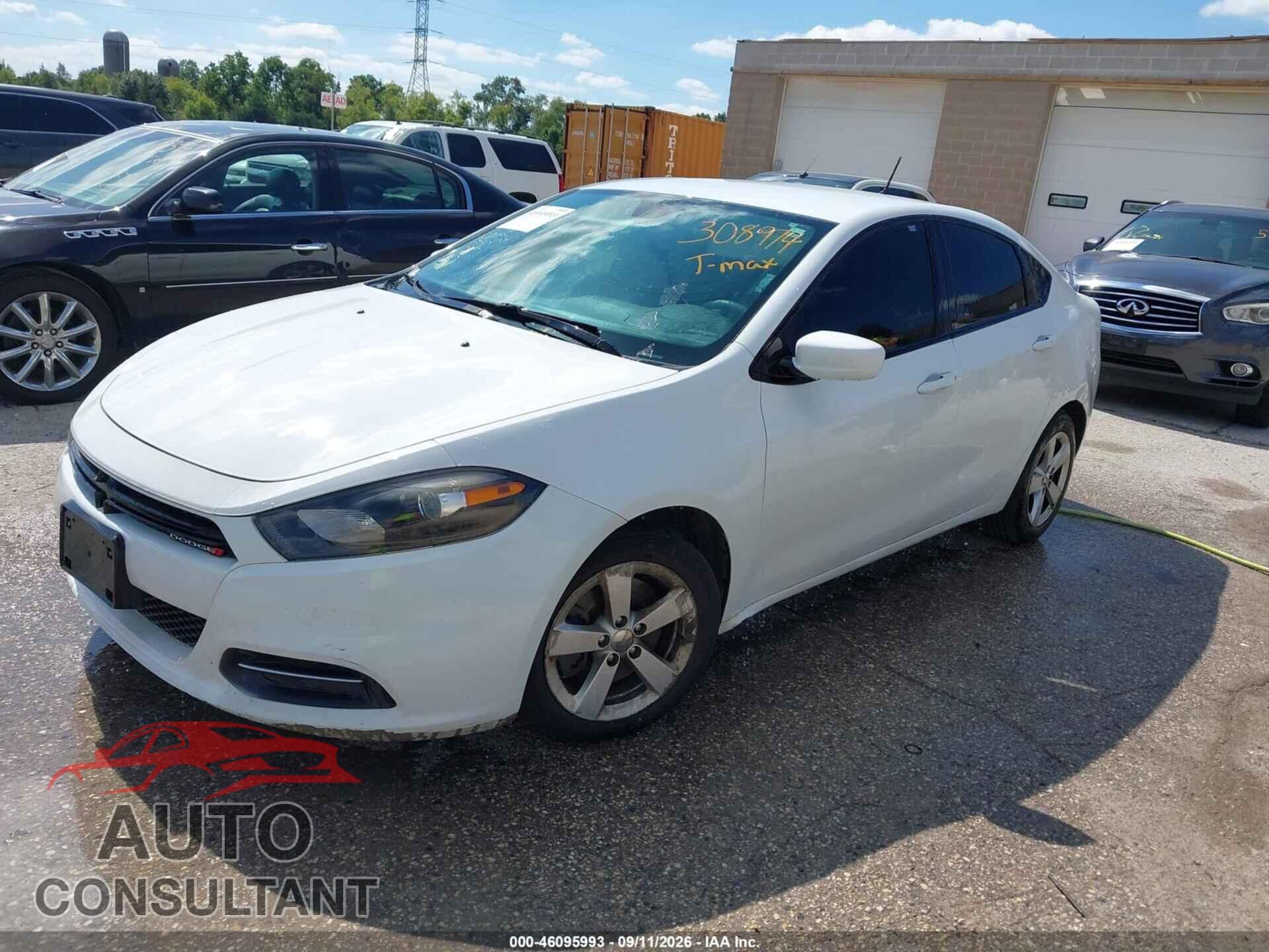 DODGE DART 2015 - 1C3CDFBB2FD308974