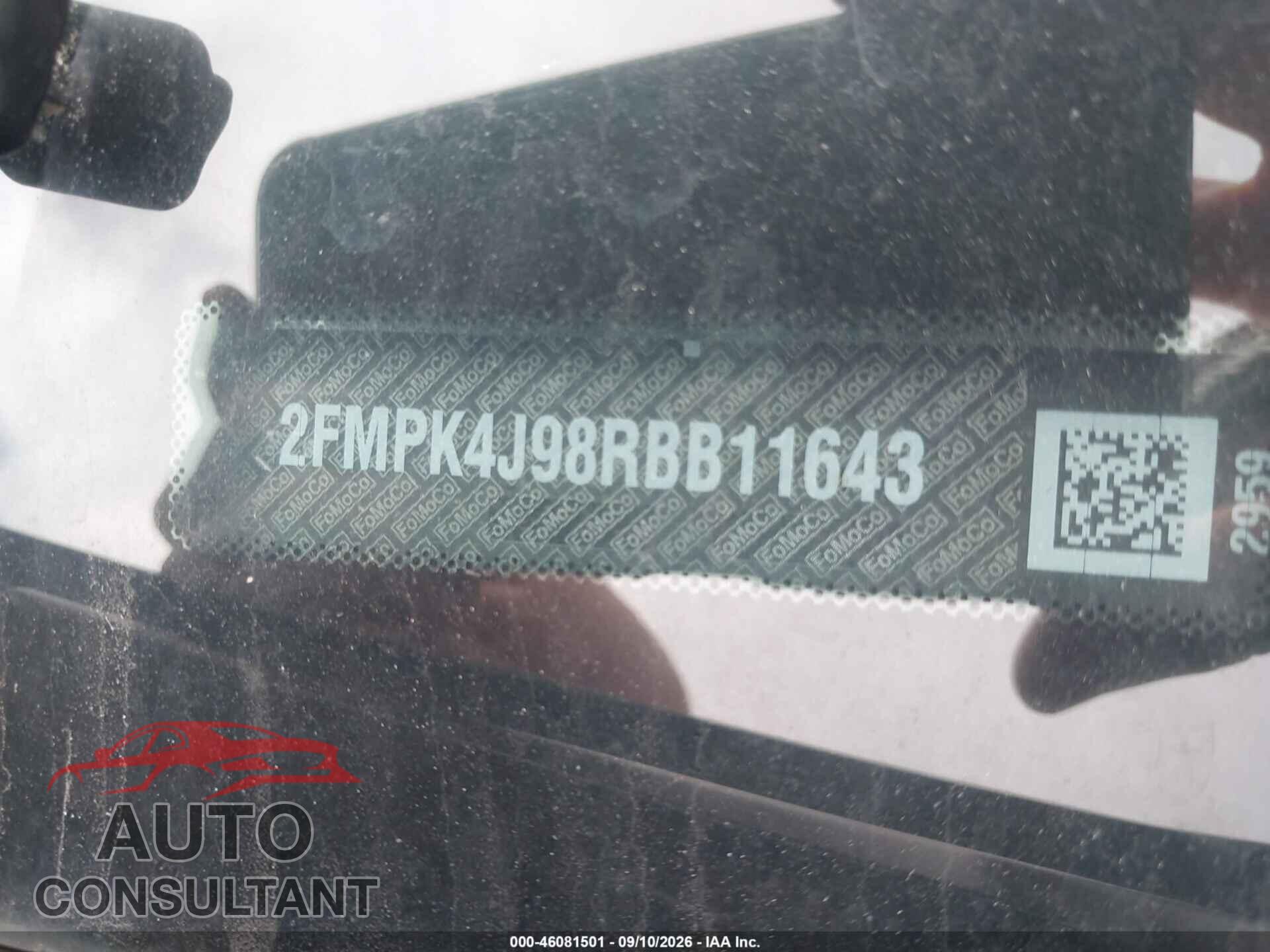 FORD EDGE 2024 - 2FMPK4J98RBB11643
