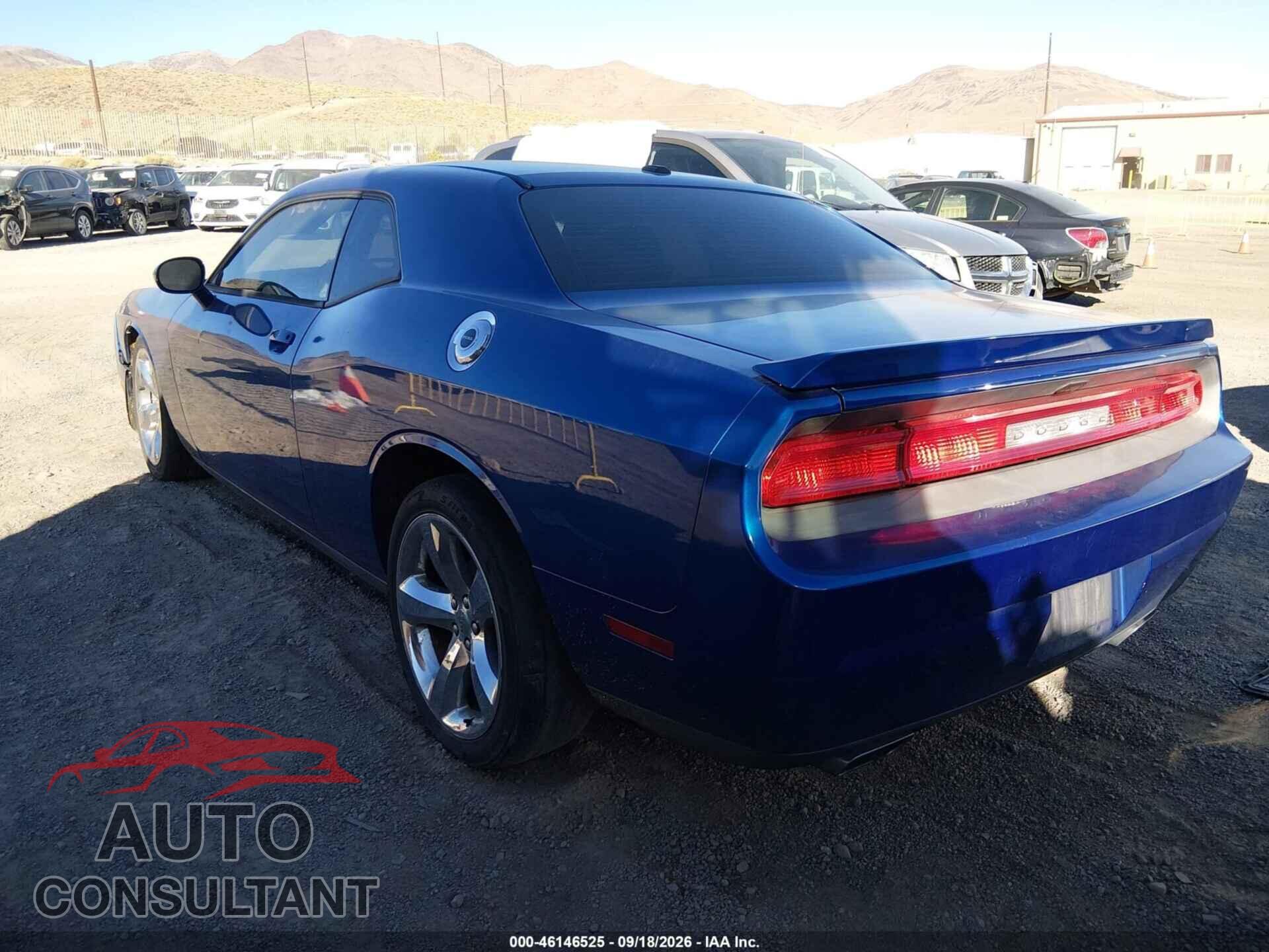DODGE CHALLENGER 2012 - 2C3CDYAG1CH292371