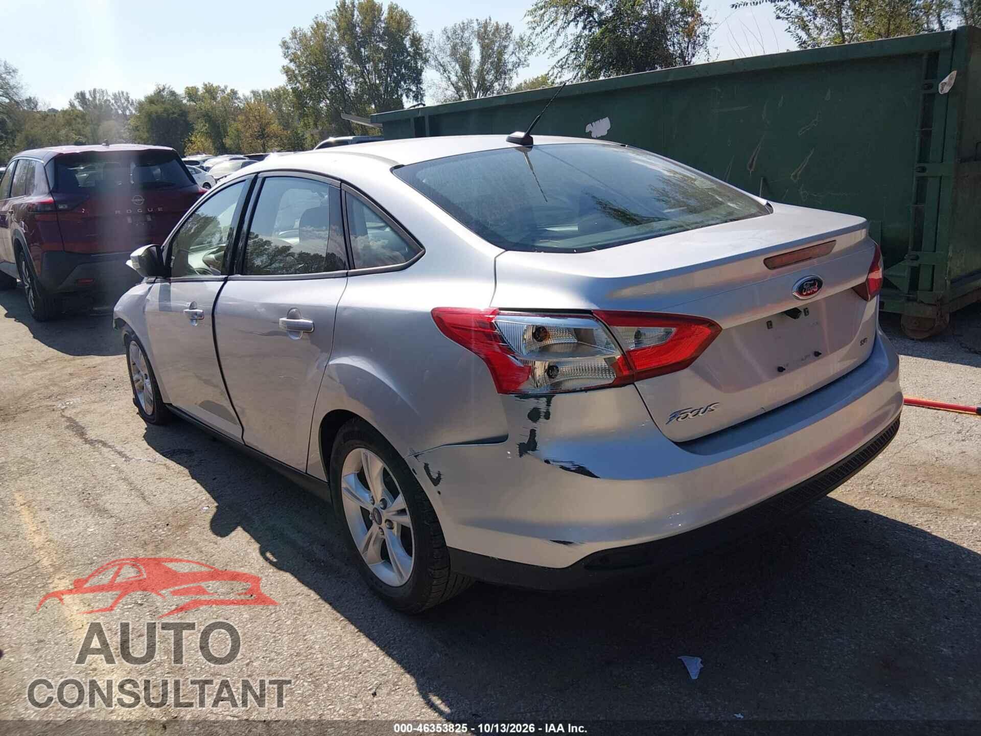 FORD FOCUS 2013 - 1FADP3F23DL363295