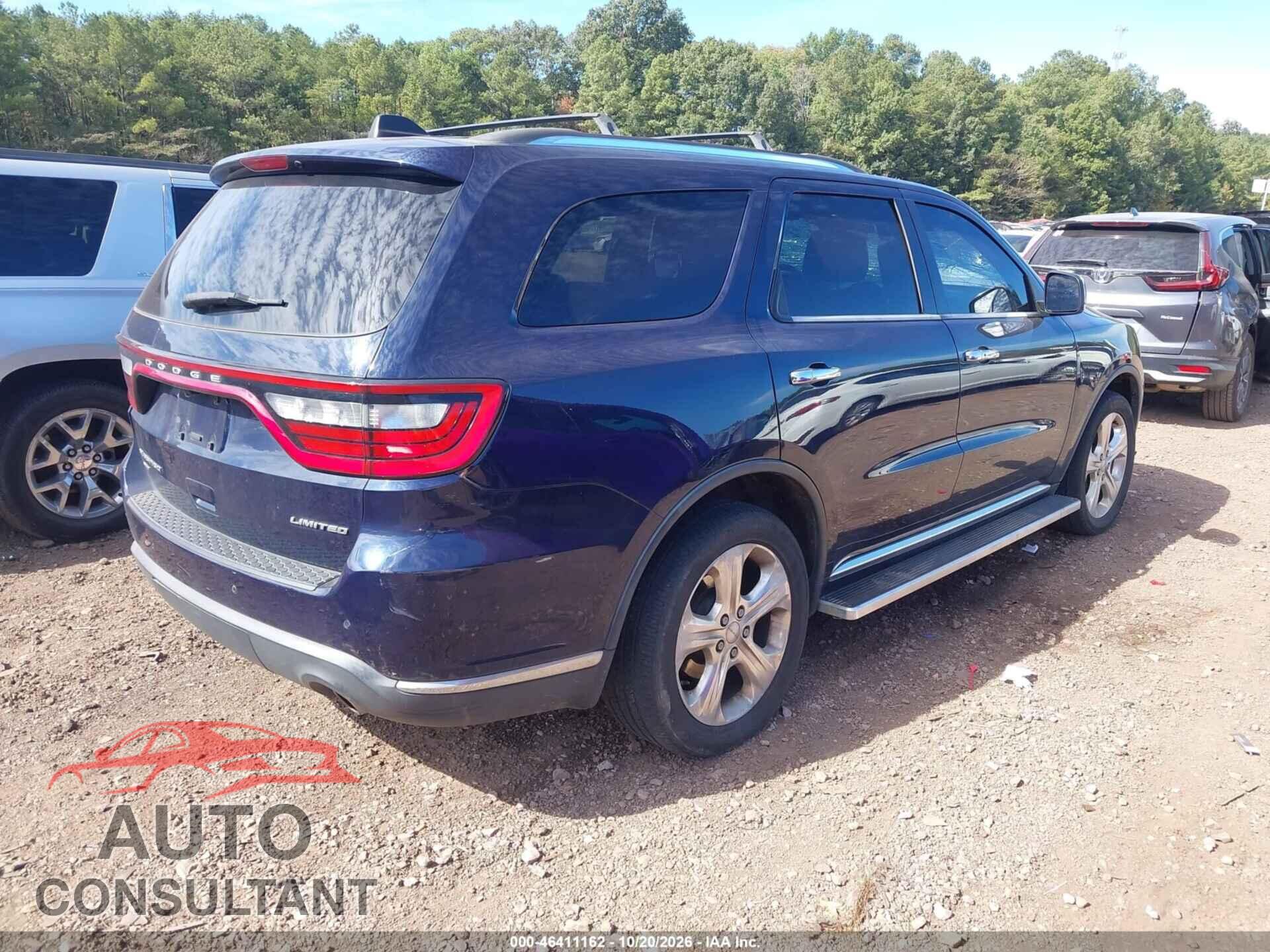DODGE DURANGO 2015 - 1C4RDJDG9FC834641