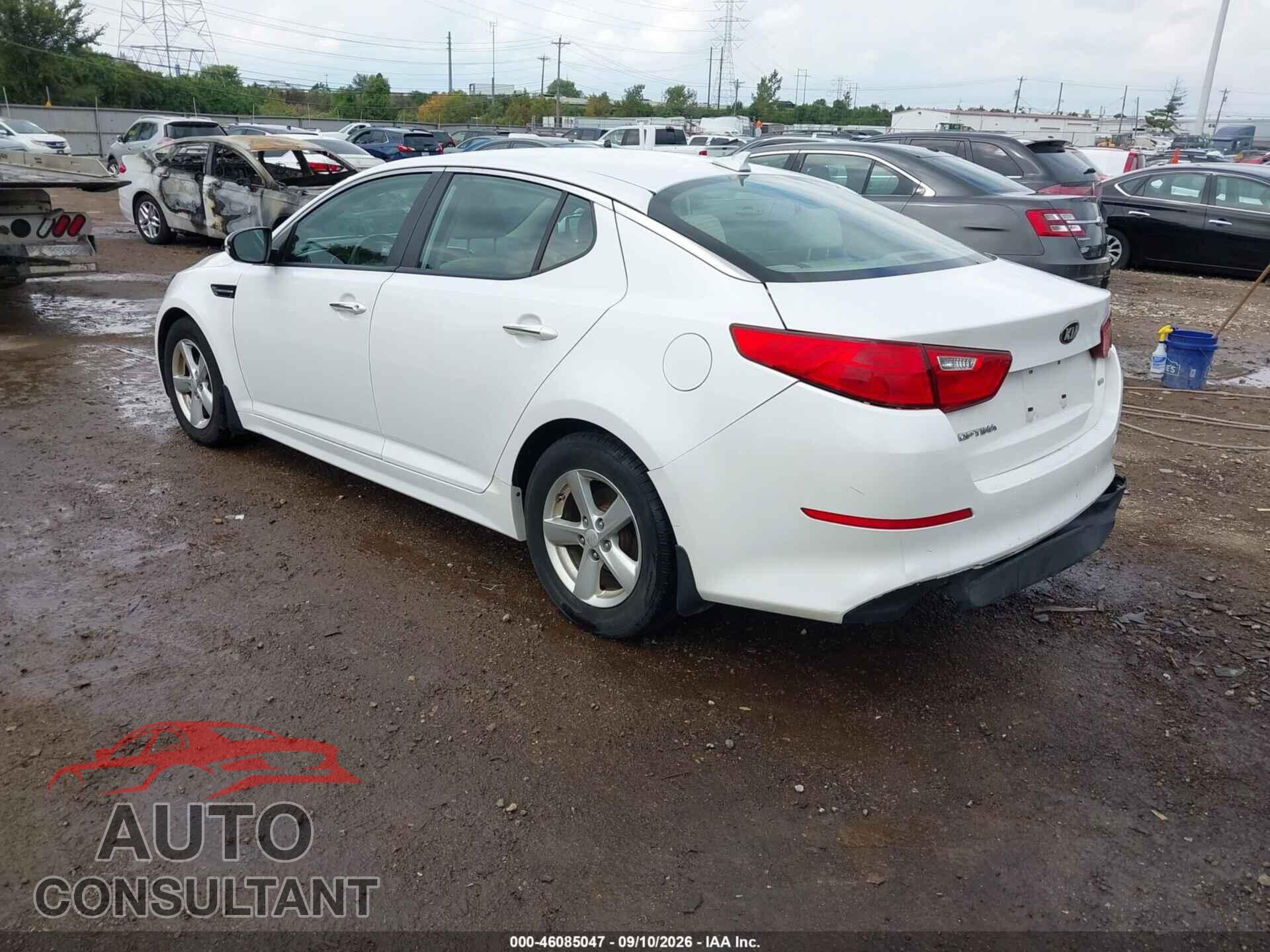 KIA OPTIMA 2015 - KNAGM4A75F5636721
