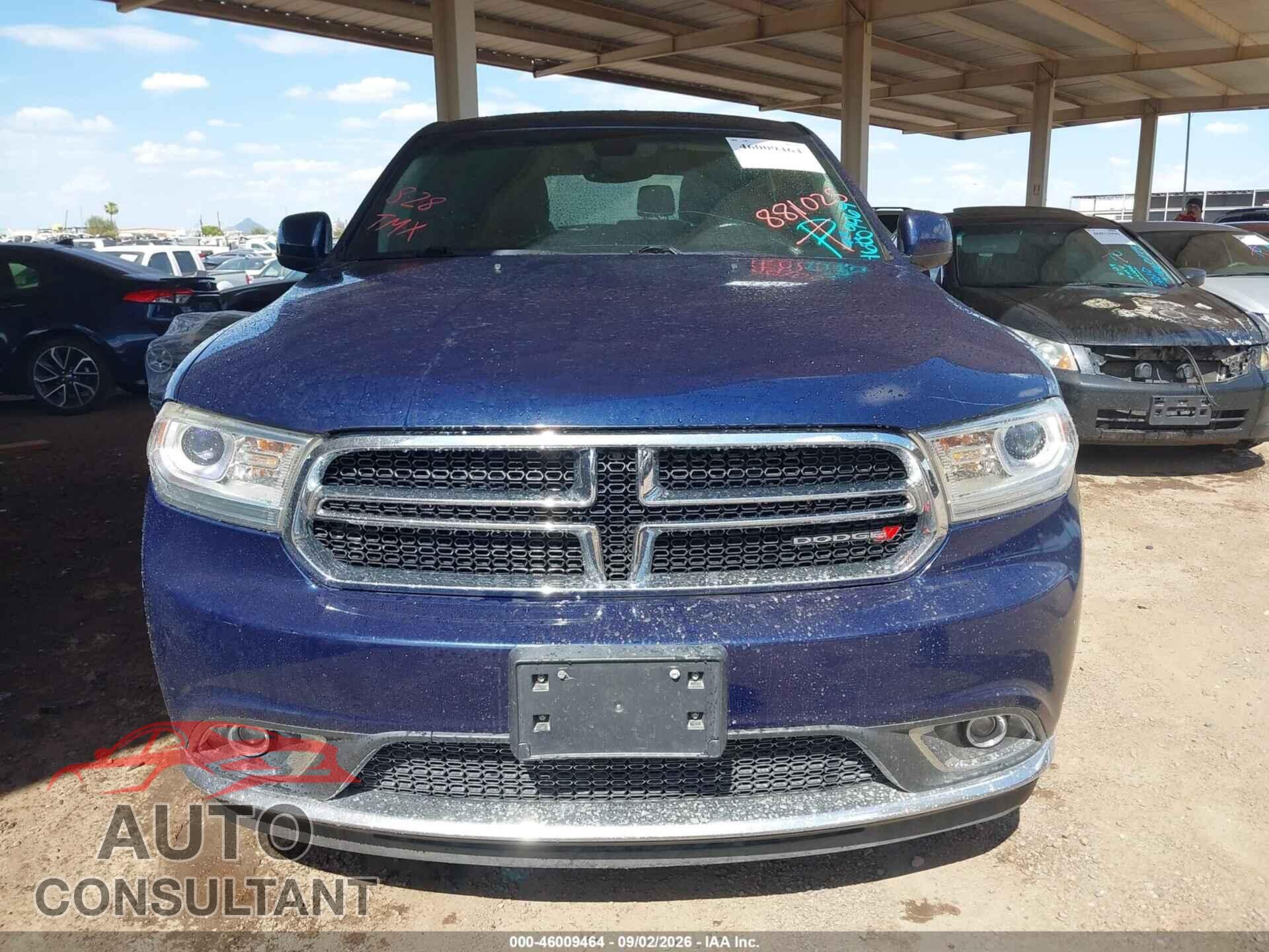 DODGE DURANGO 2017 - 1C4RDJAG3HC881025