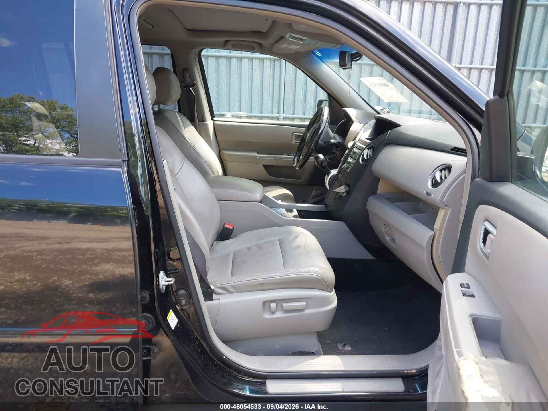 HONDA PILOT 2009 - 5FNYF48639B017357