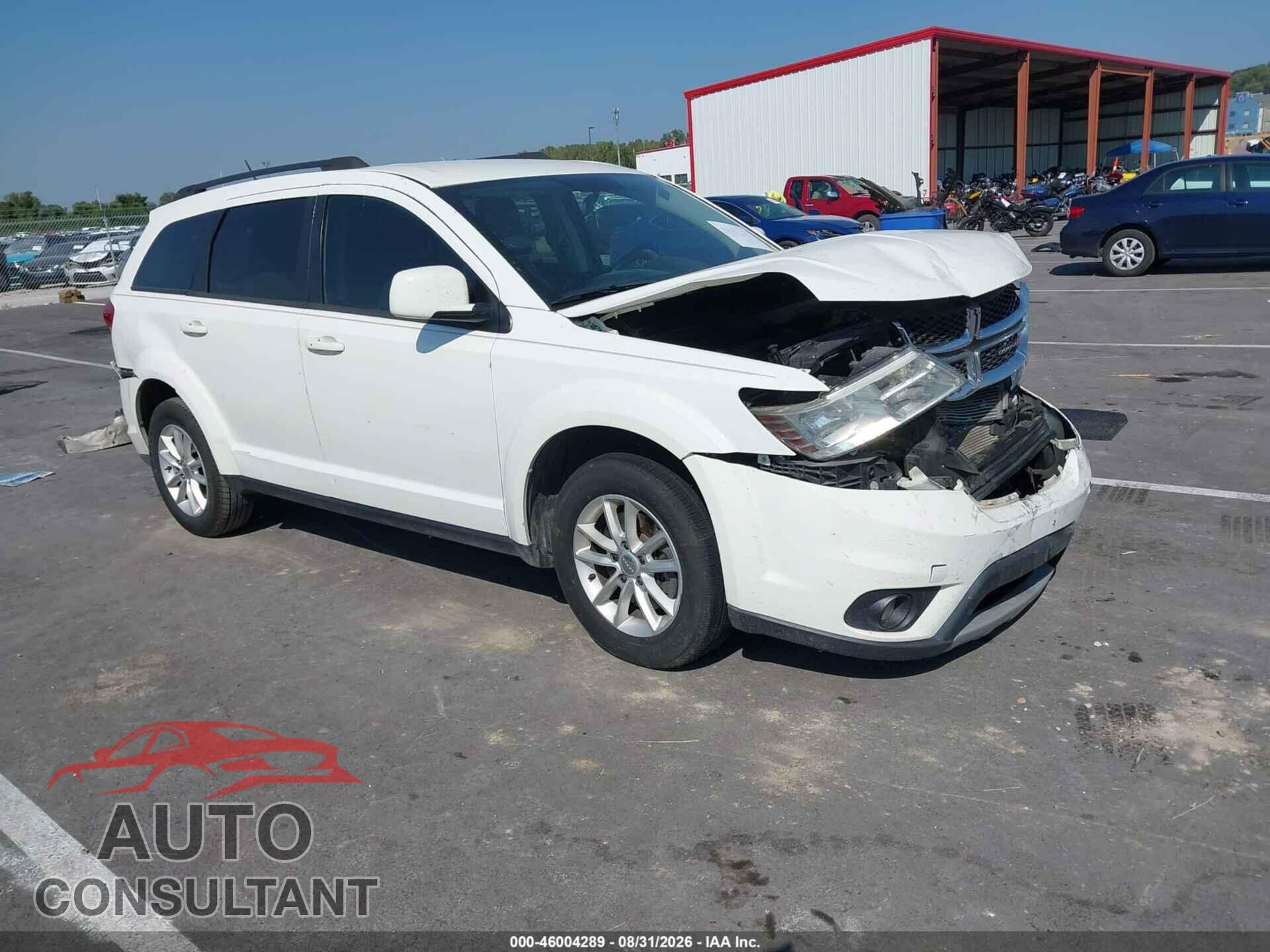 DODGE JOURNEY 2015 - 3C4PDCBG8FT680384