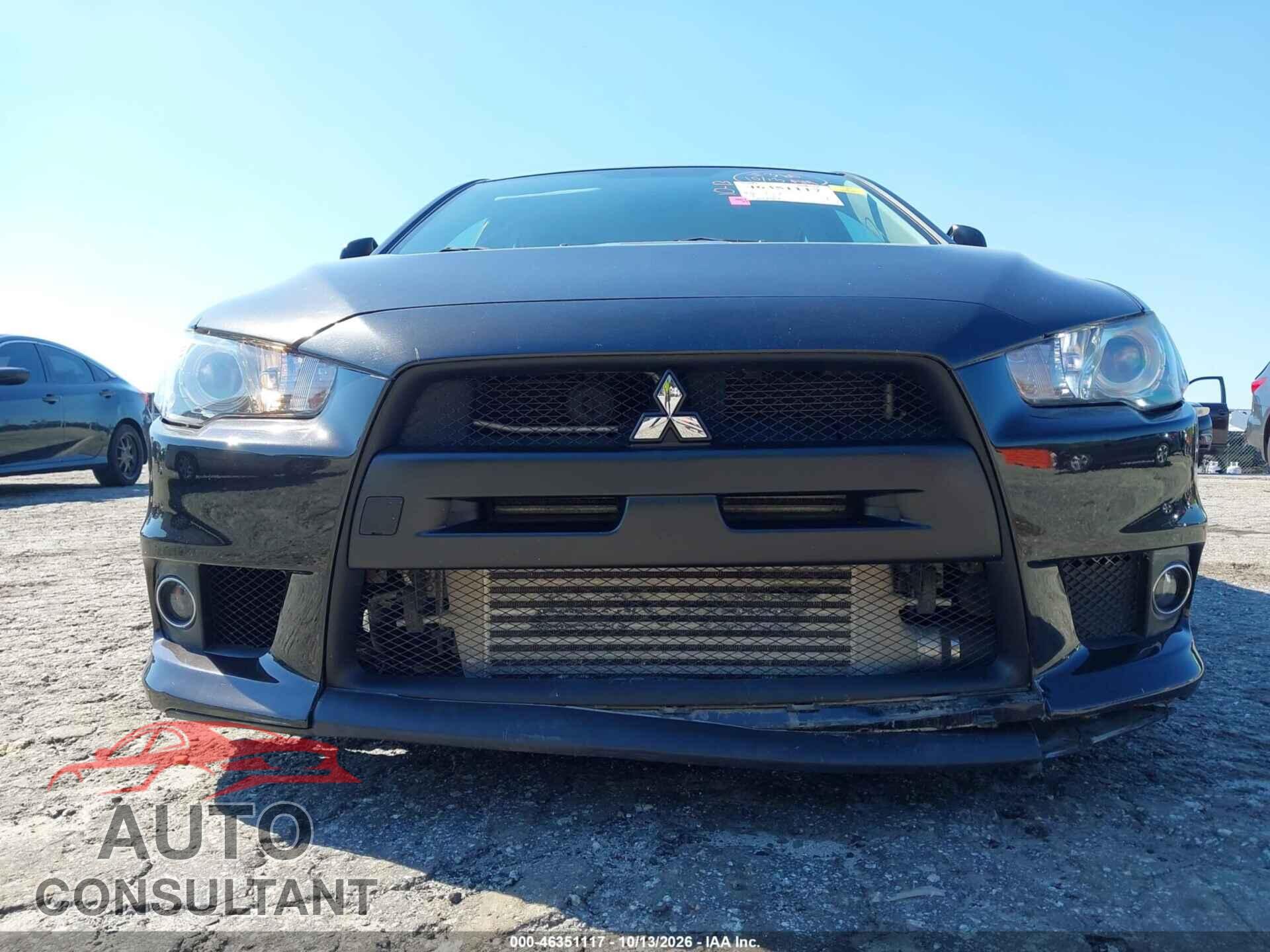 MITSUBISHI LANCER EVOLUTION 2011 - JA32W8FV8BU038451