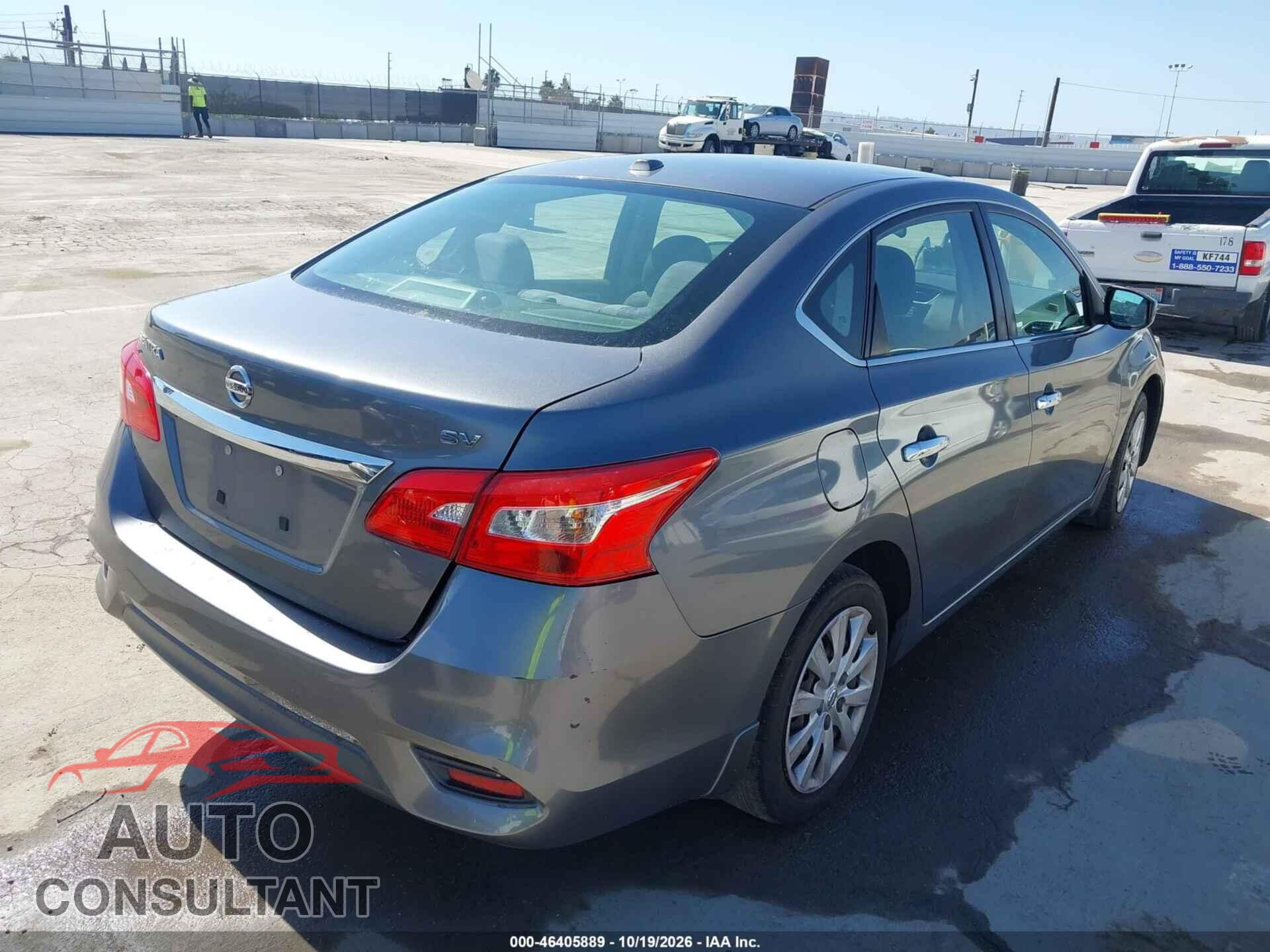 NISSAN SENTRA 2017 - 3N1AB7AP3HL716251