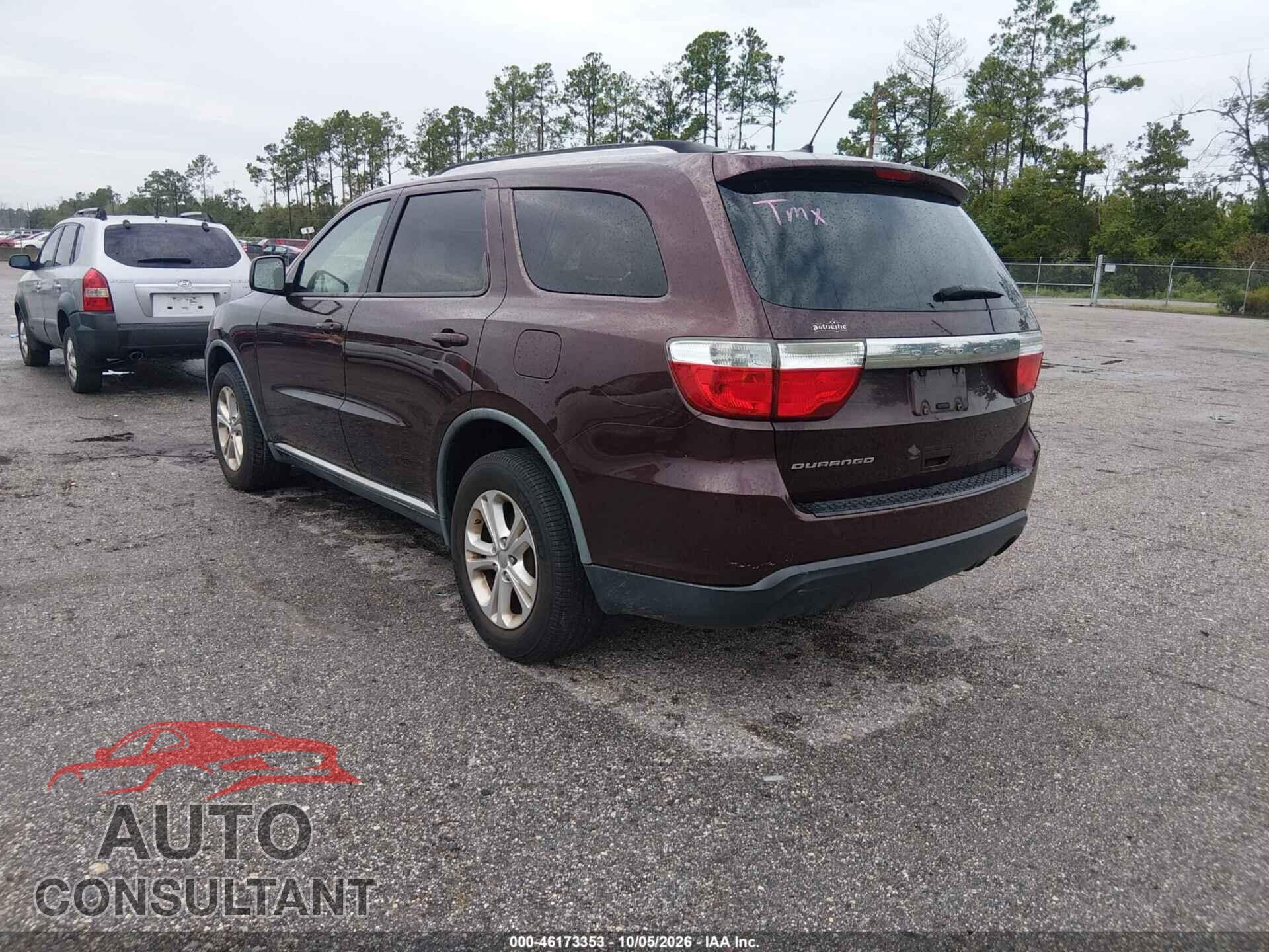 DODGE DURANGO 2012 - 1C4RDHAG6CC146475