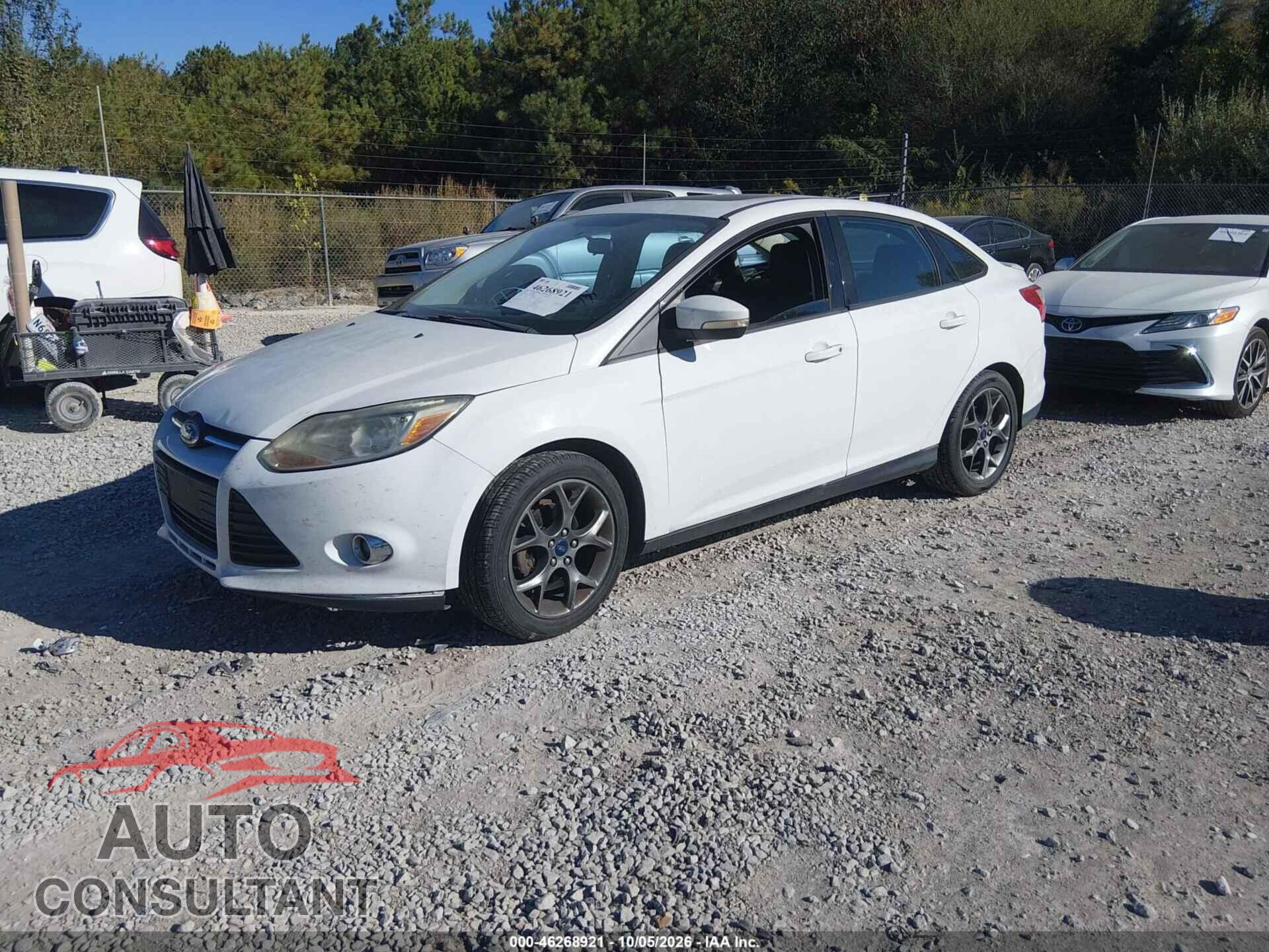 FORD FOCUS 2013 - 1FADP3F24DL308709
