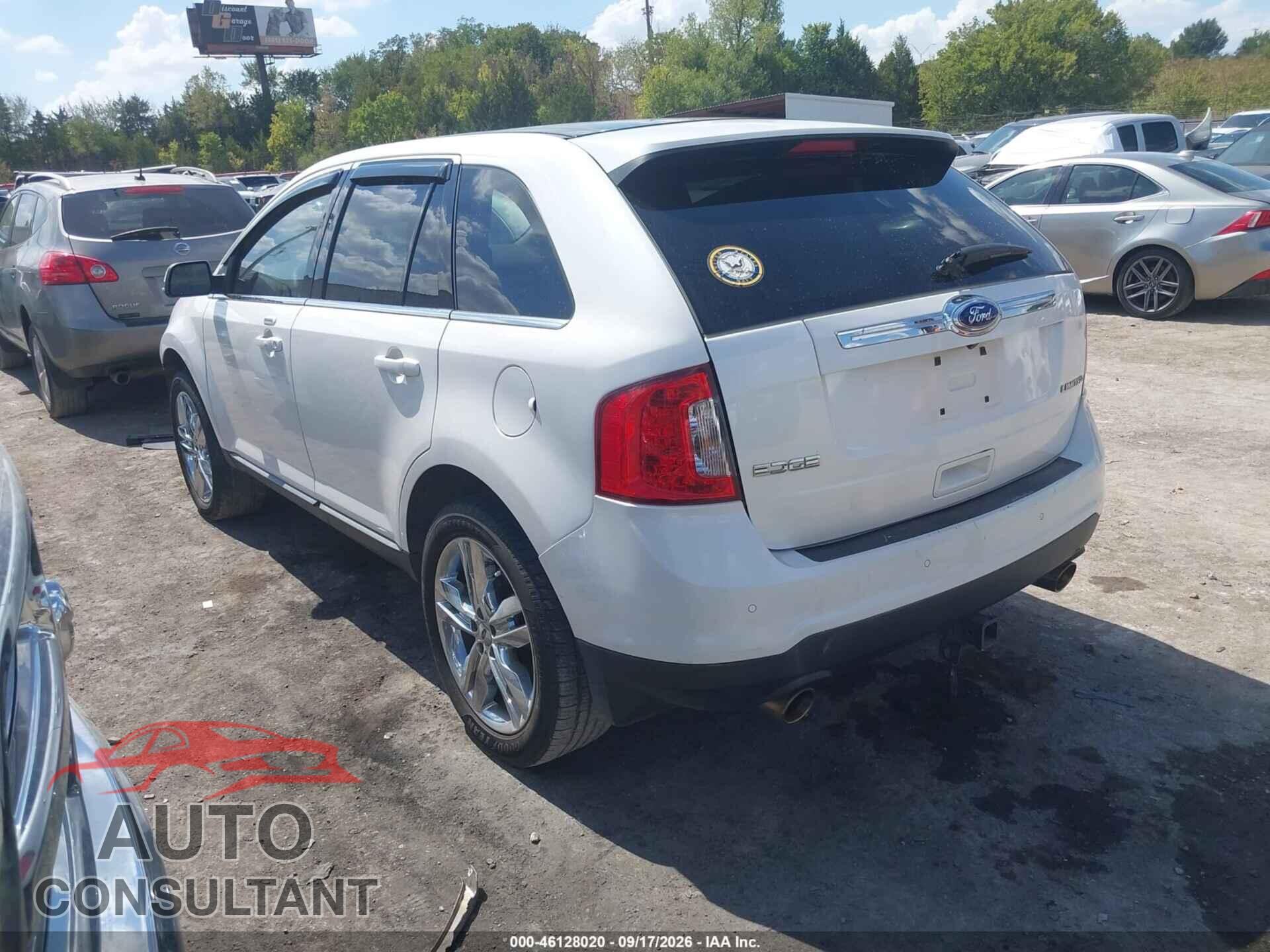 FORD EDGE 2012 - 2FMDK3KC6CBA62926