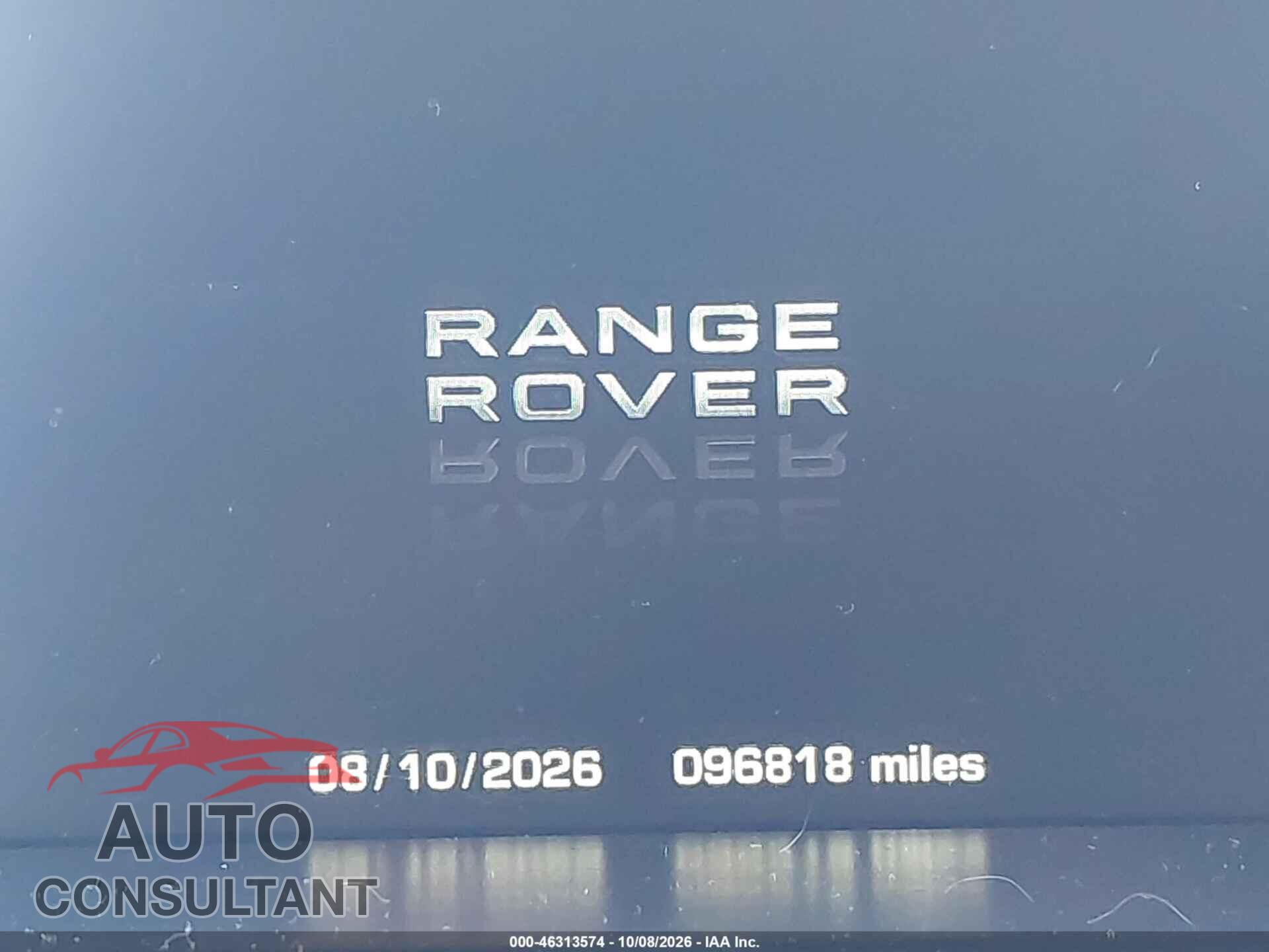 LAND ROVER RANGE ROVER 2013 - SALGS2DF4DA104888