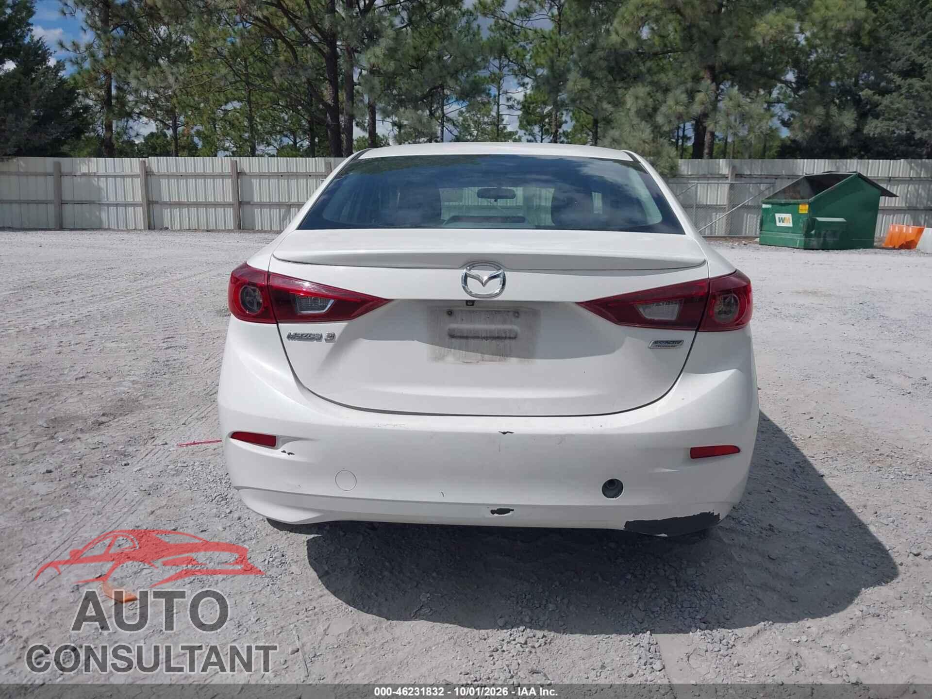 MAZDA MAZDA3 2017 - 3MZBN1U75HM141014