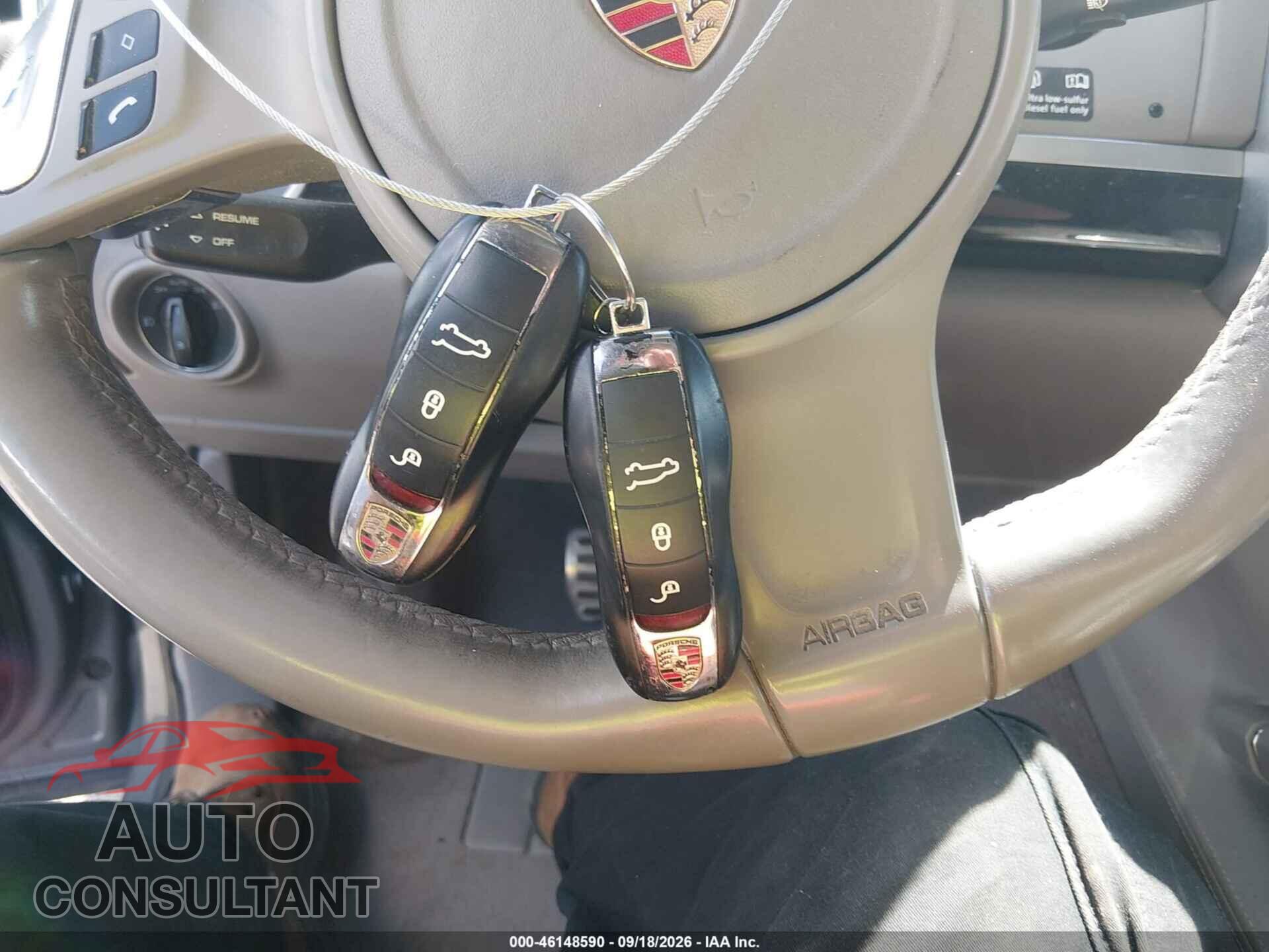 PORSCHE CAYENNE 2013 - WP1AF2A27DLA23955