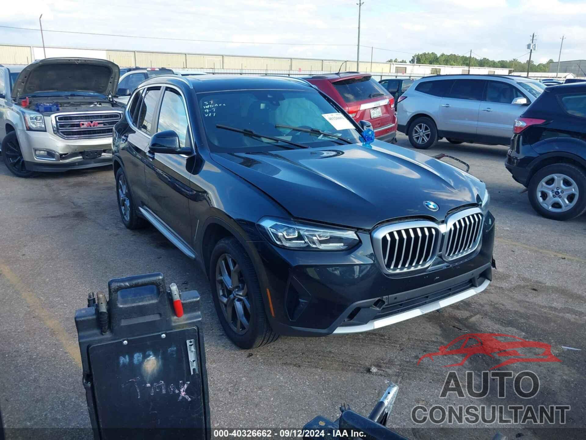 BMW X3 2022 - WBX57DP01NN178656