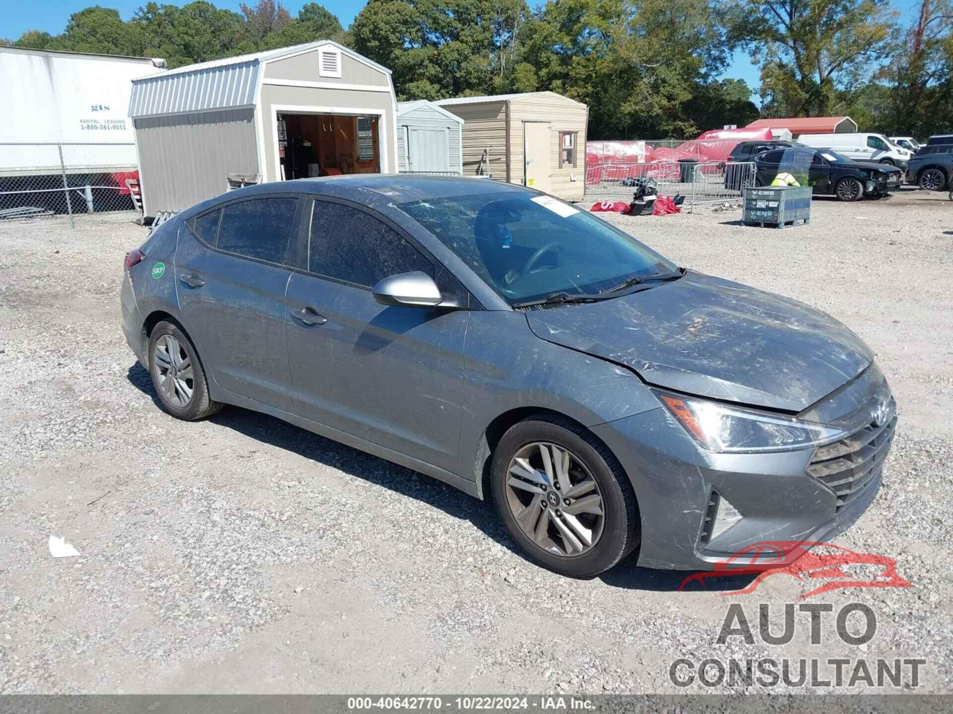 HYUNDAI ELANTRA 2019 - KMHD84LF8KU744230